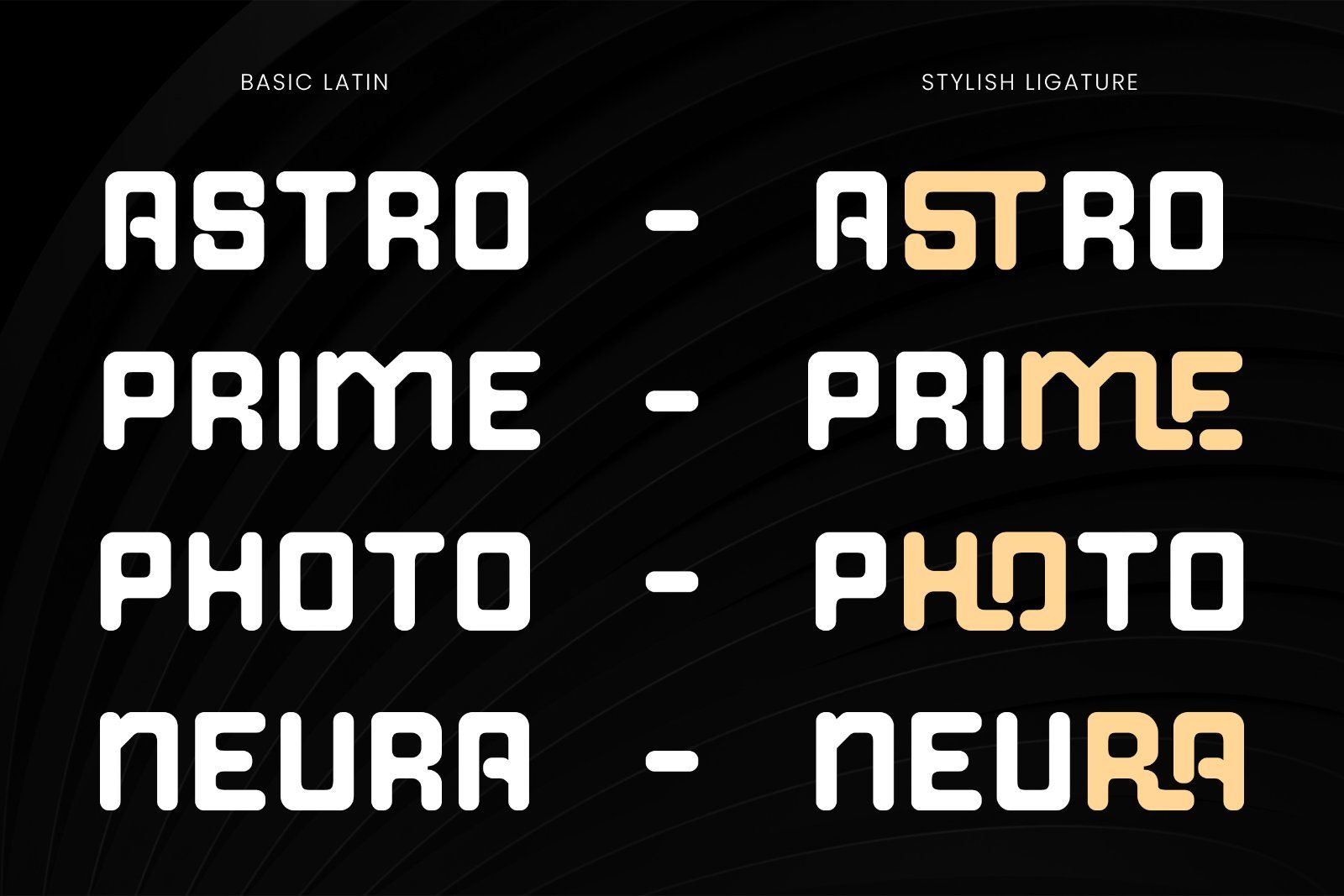 Branding Zentronix – Futuristic Industrial Display Font with Modern Tech Style & Ligatures — image 5
