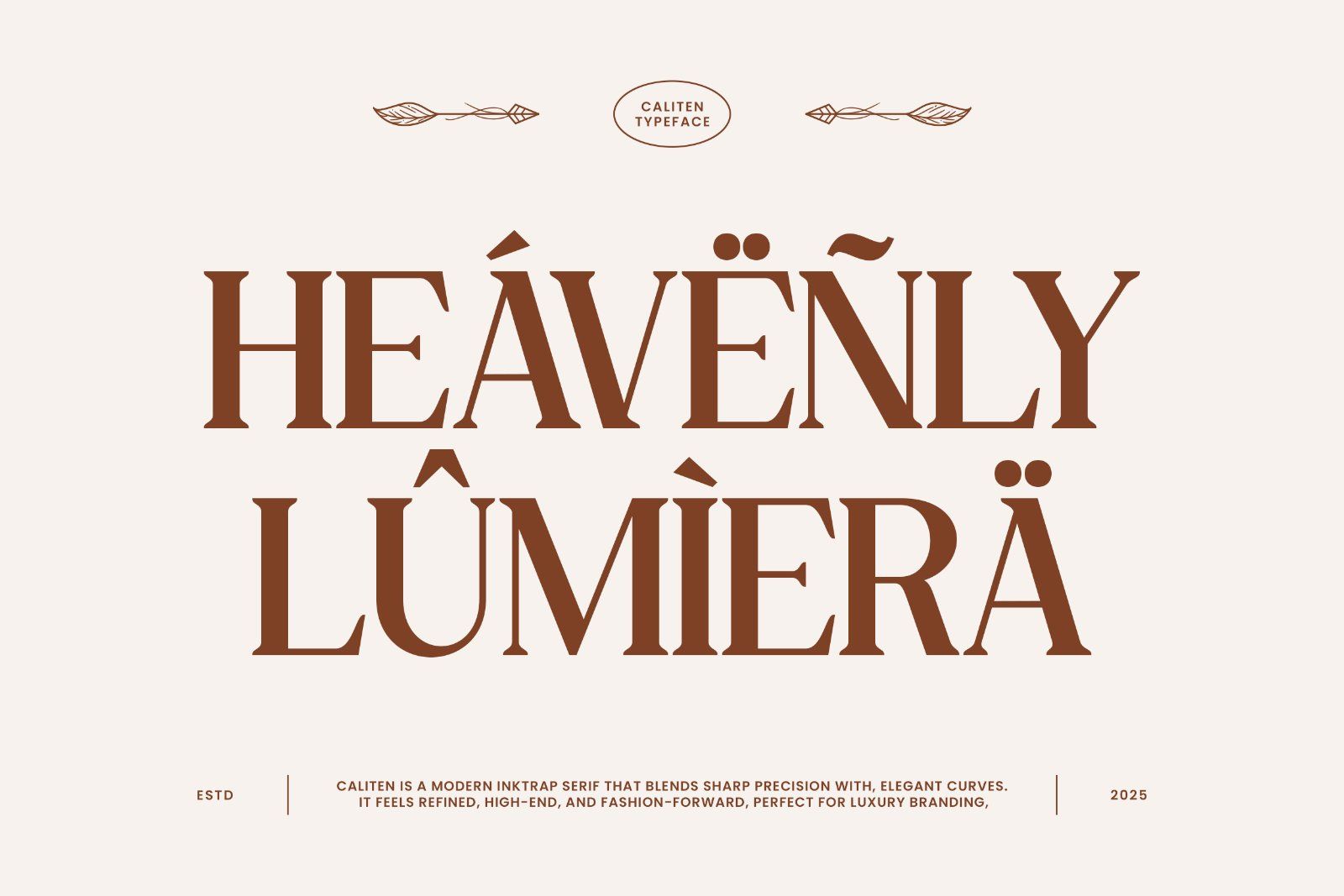 Caliten – Modern Inktrap Serif — image 8