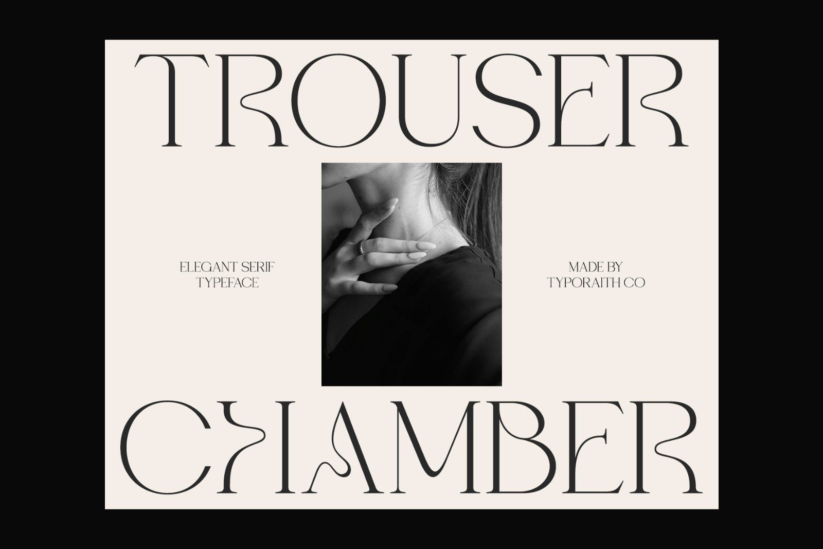 Chairo | Modern Serif Typeface — image 3