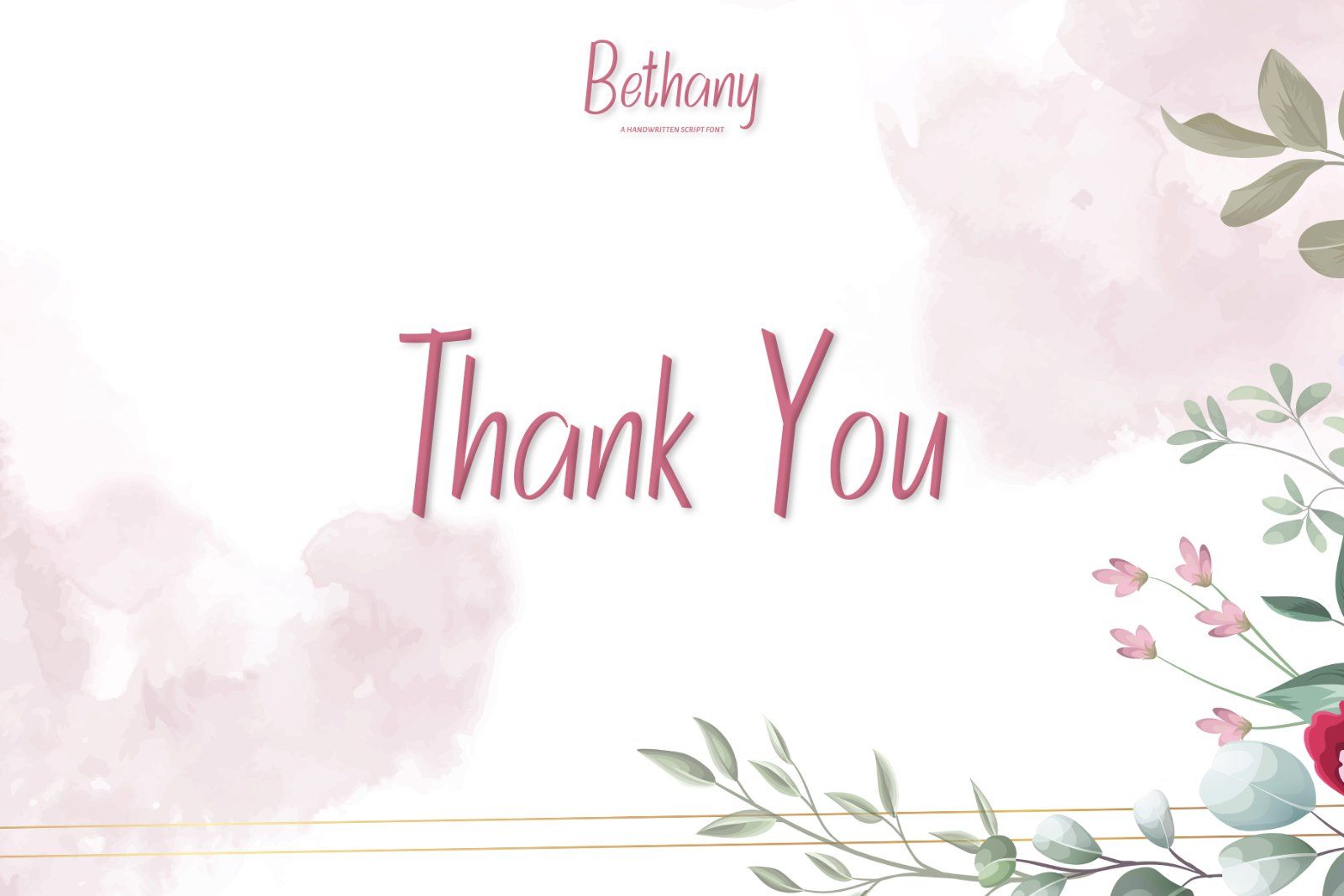Bethany - Handwritten Font — image 8