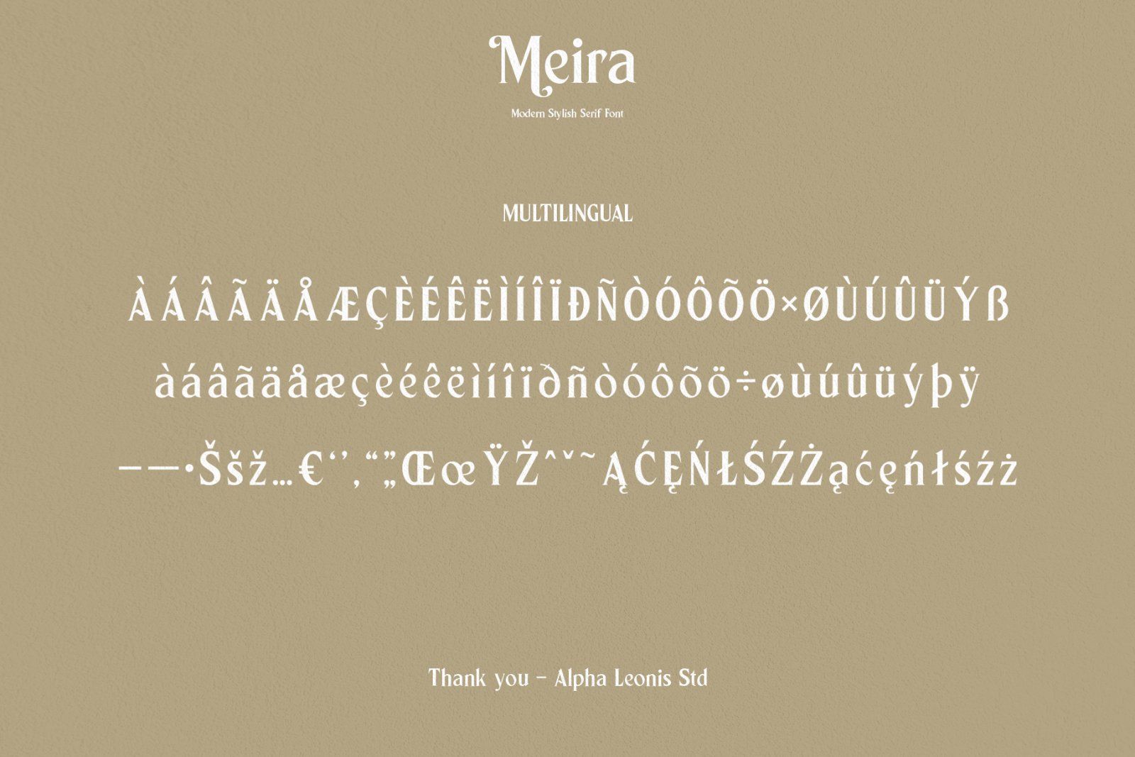 Meira Serif — image 8