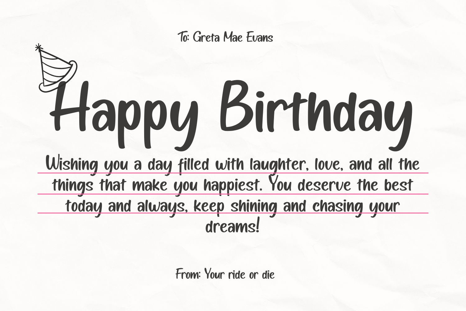 Miau Miou handwriting Font — image 8