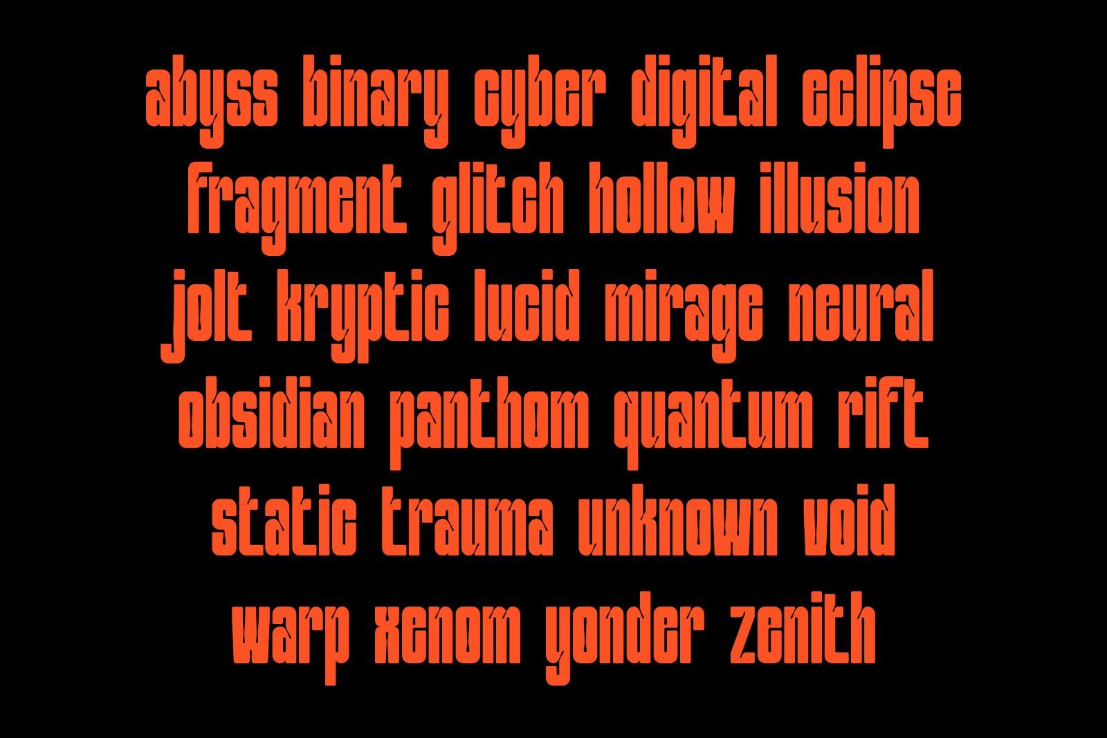 Kravon Condensed – Bold Corporate Display Sans Serif Typeface — image 8