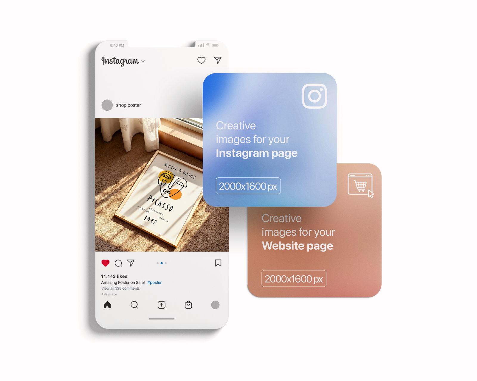 100+ Frame Mockup PSD Bundle Set — image 9