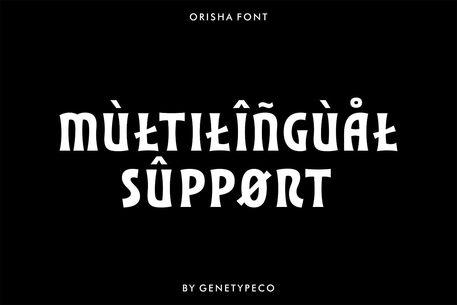 Orisha Display Font — image 8