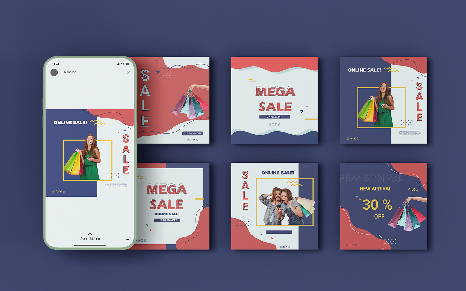 Shopping - Social Media Template-07-22 — image 2