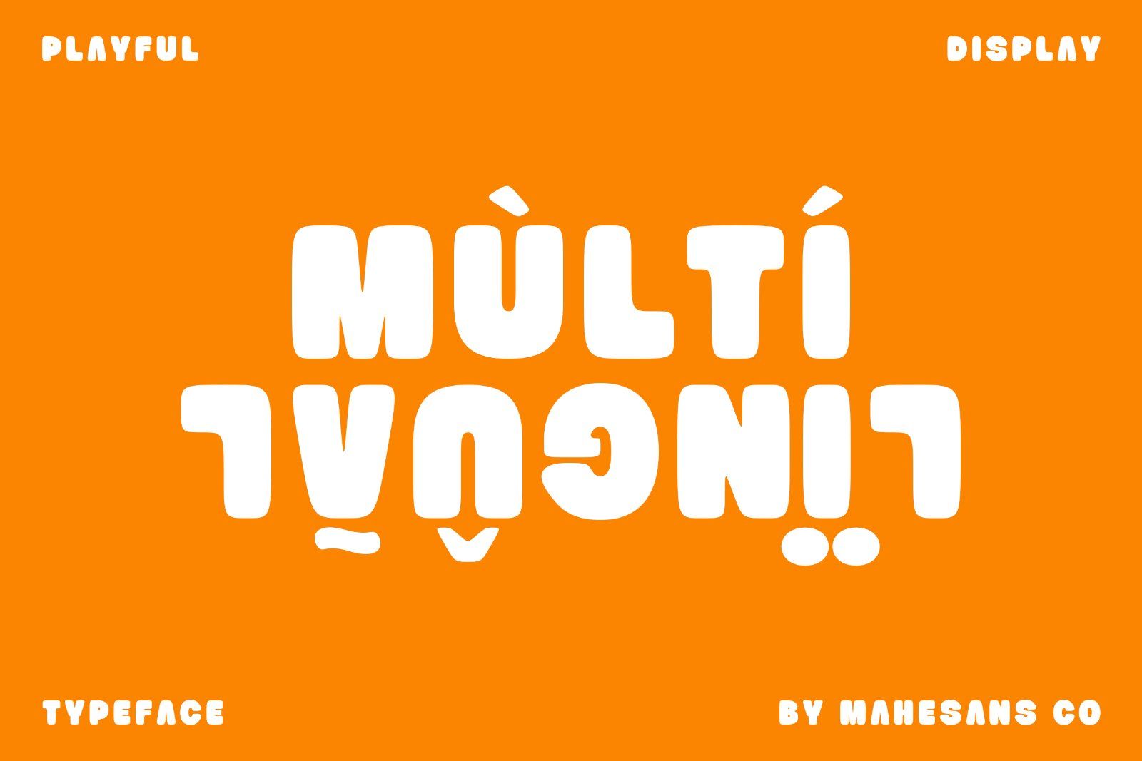 Bubble Gummy | Playful Display Font — image 8