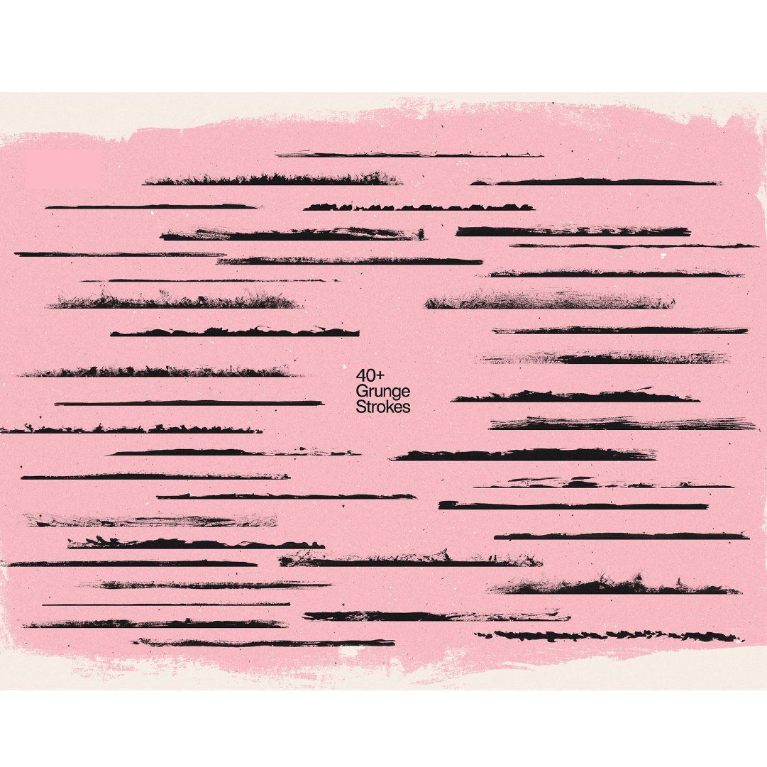 120+ Grunge Frame & Border Photoshop Brushes, Grunge Brushes, Distressed Textures, Grunge Background — image 8