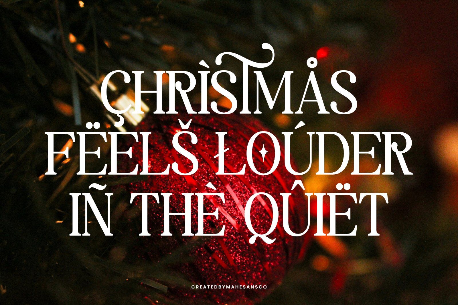 Christmas – Elegant Holiday Serif — image 9