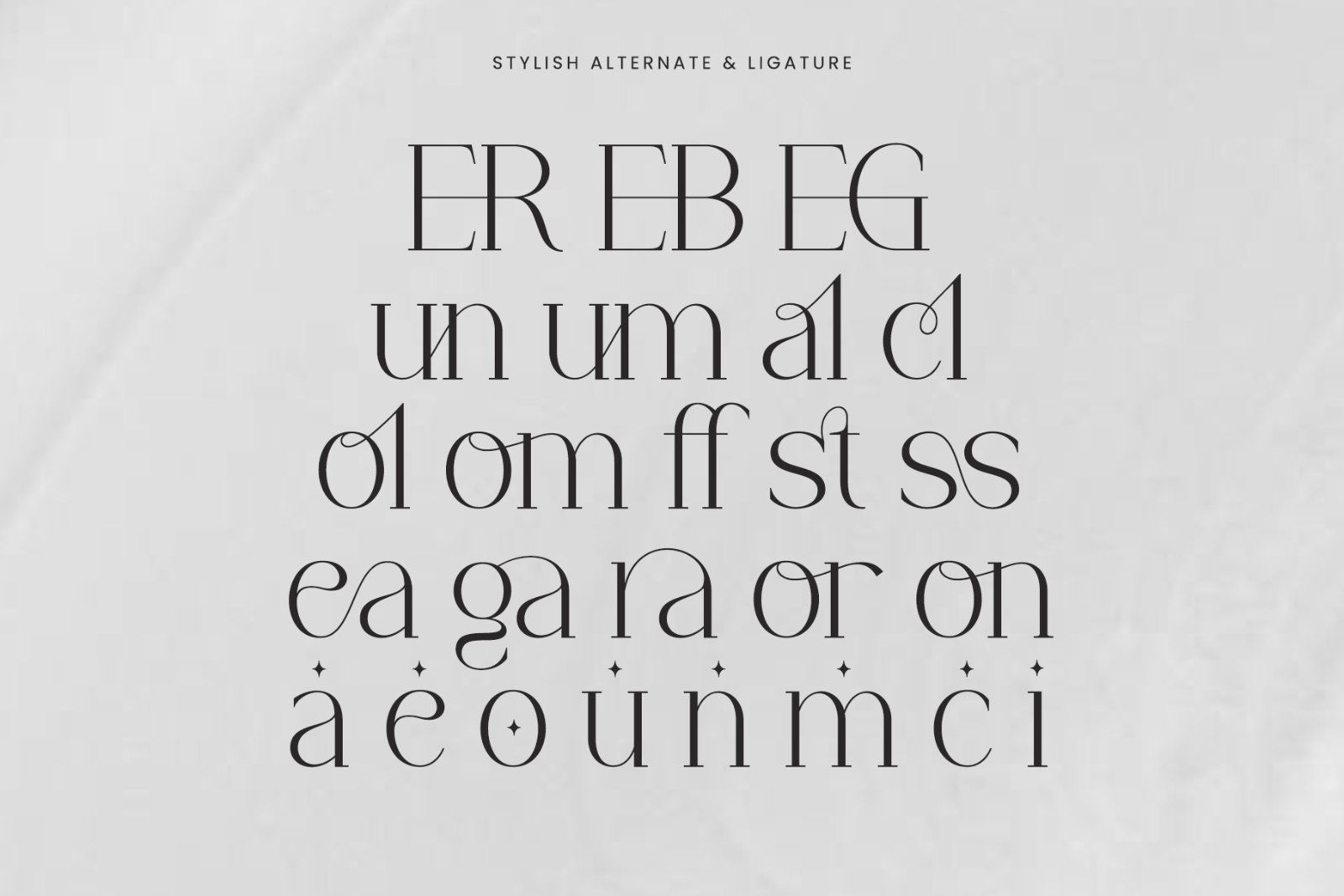 Chaltera | Modern Ligature Serif — image 10