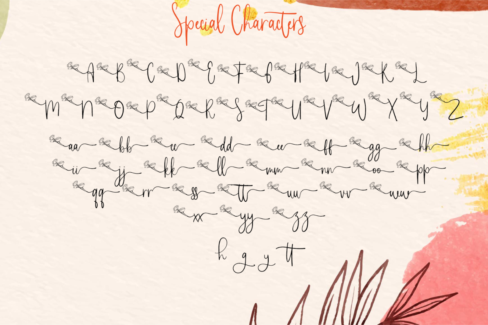 South Rose | Handwritten Font — image 9