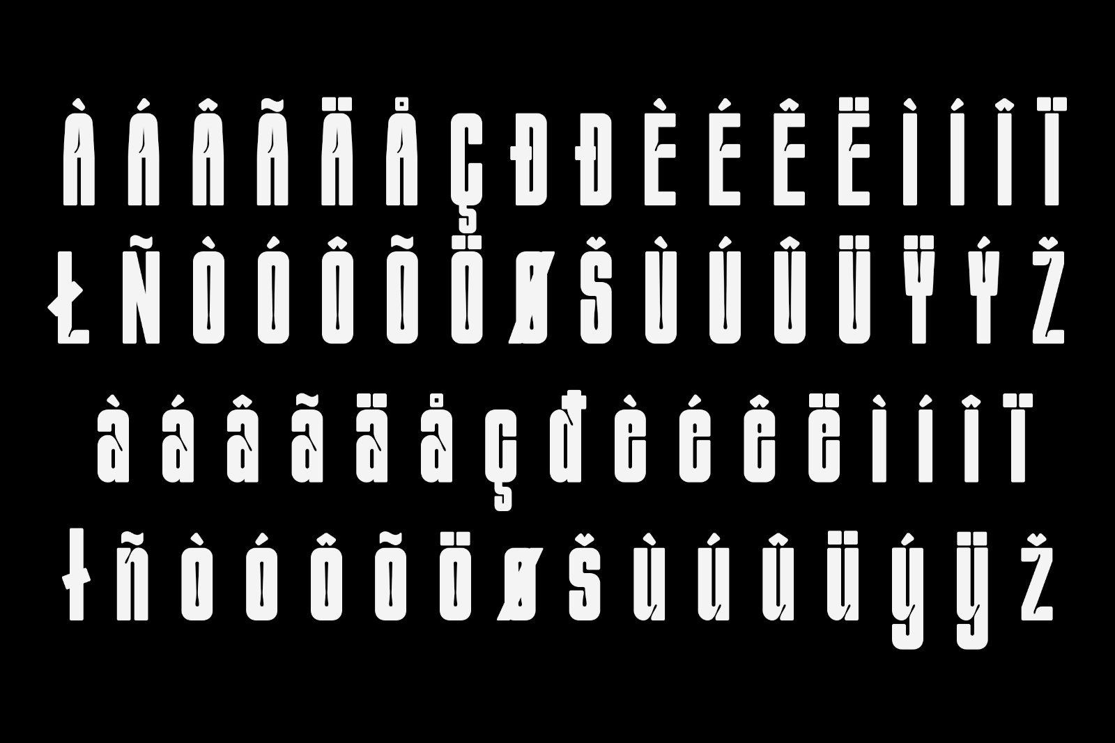Kravon Condensed – Bold Corporate Display Sans Serif Typeface — image 9