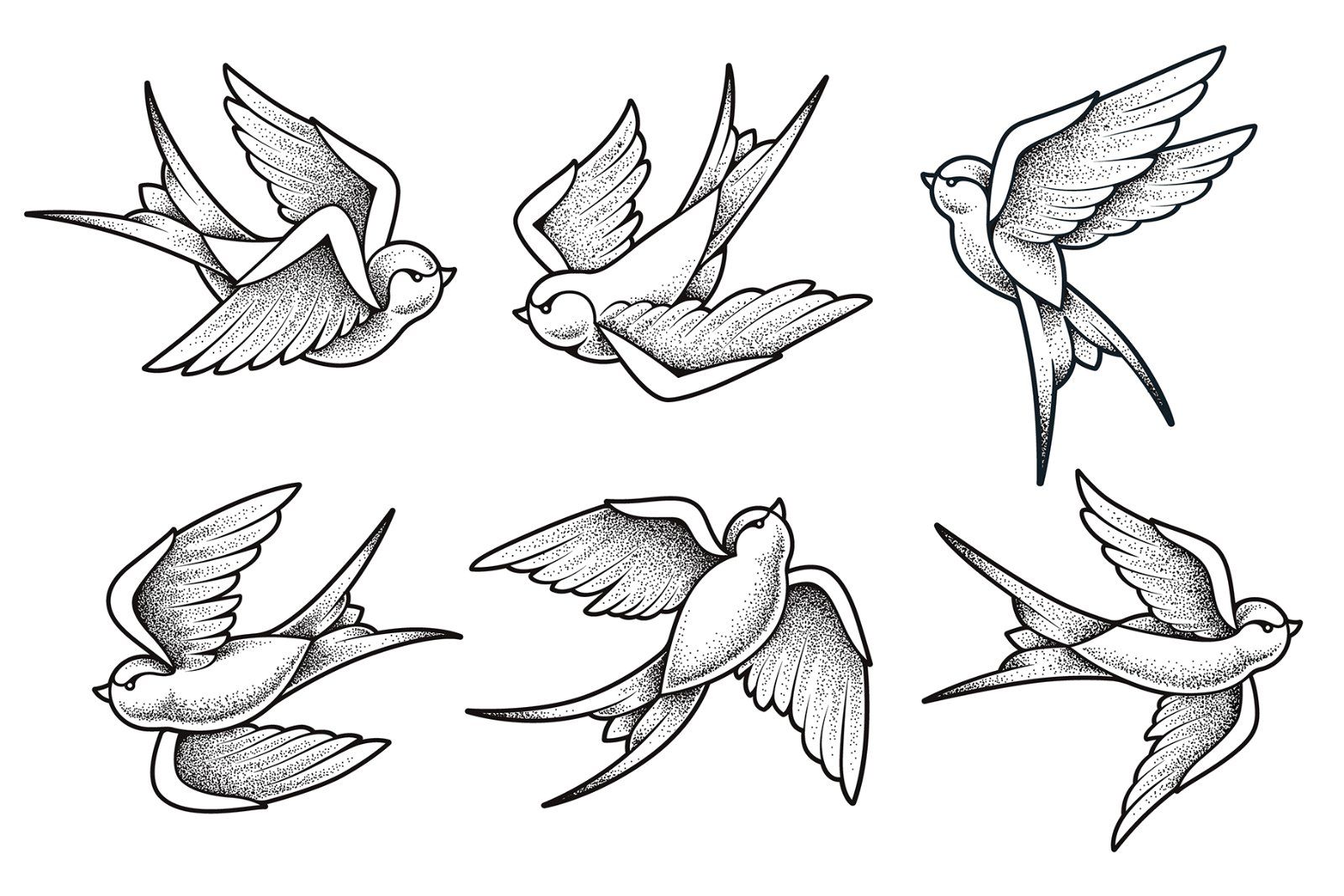 Old School Tattoo Birds — image 9