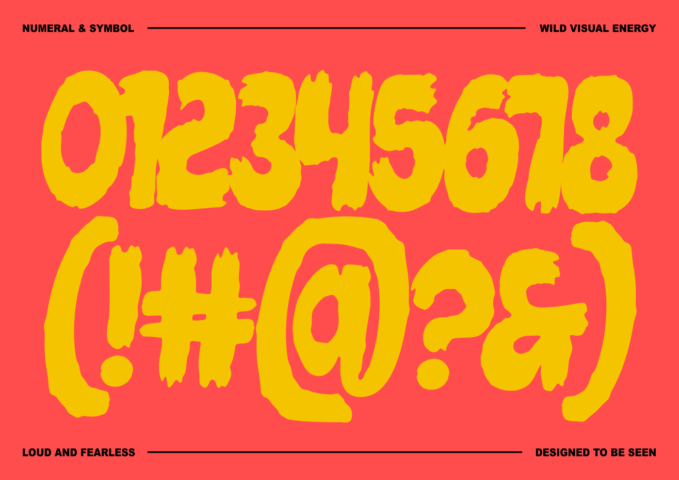 Secoy Xecore - Font Decorative Display Bold — image 9