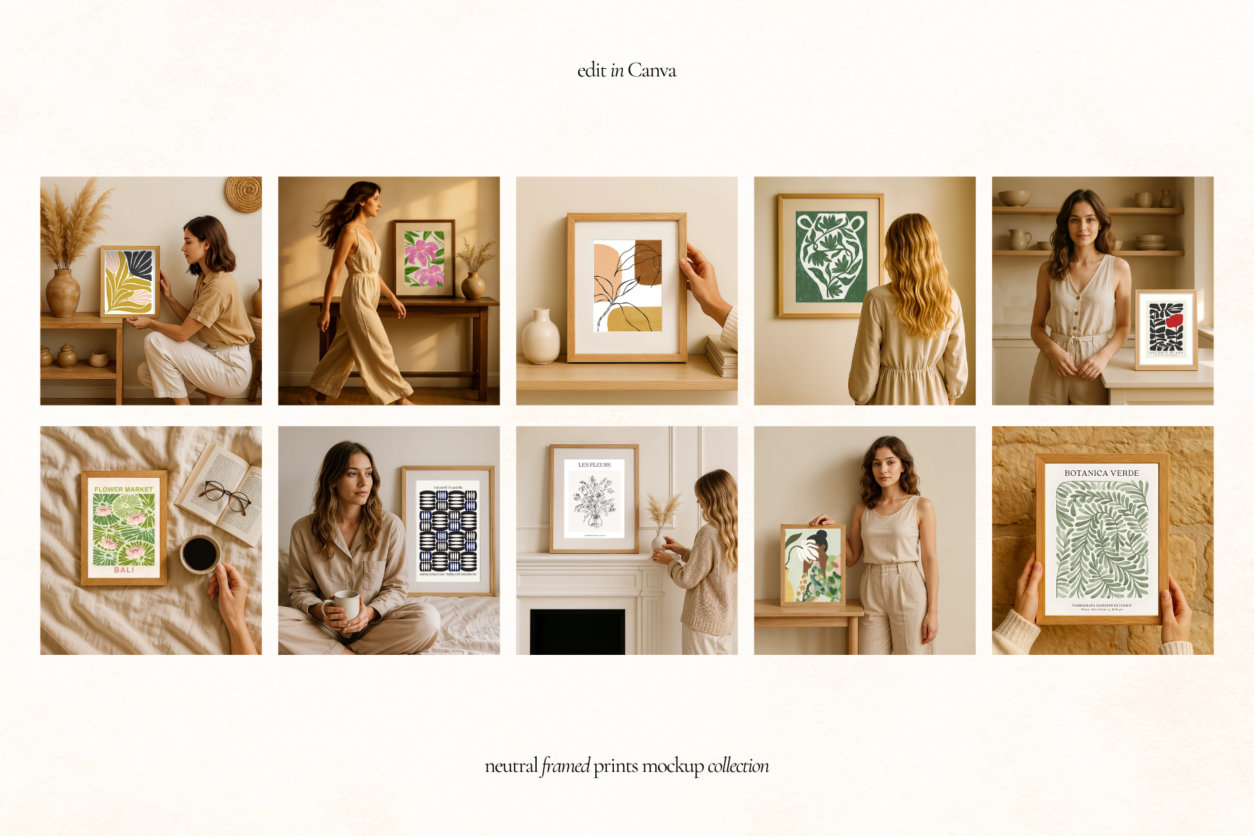 50 Frame Mockups for Canva — image 9
