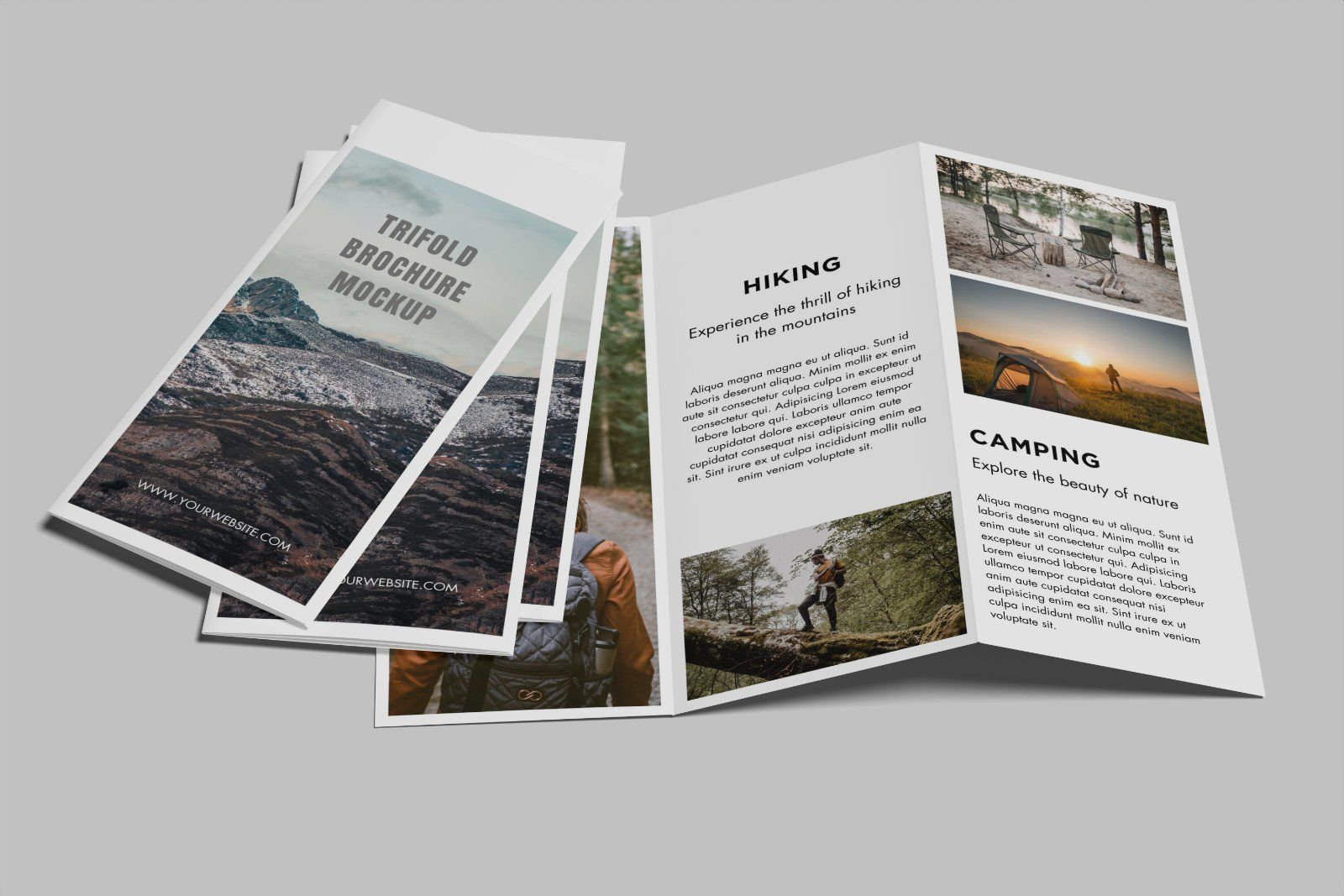 Trifold Brochure Mockup — image 9