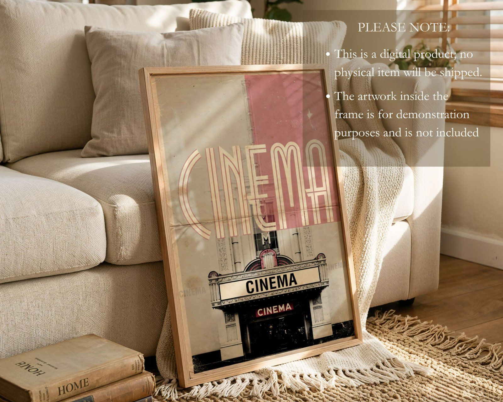 Vertical frame glass reflection Mockup, 3x4 ratio editable PSD — image 7