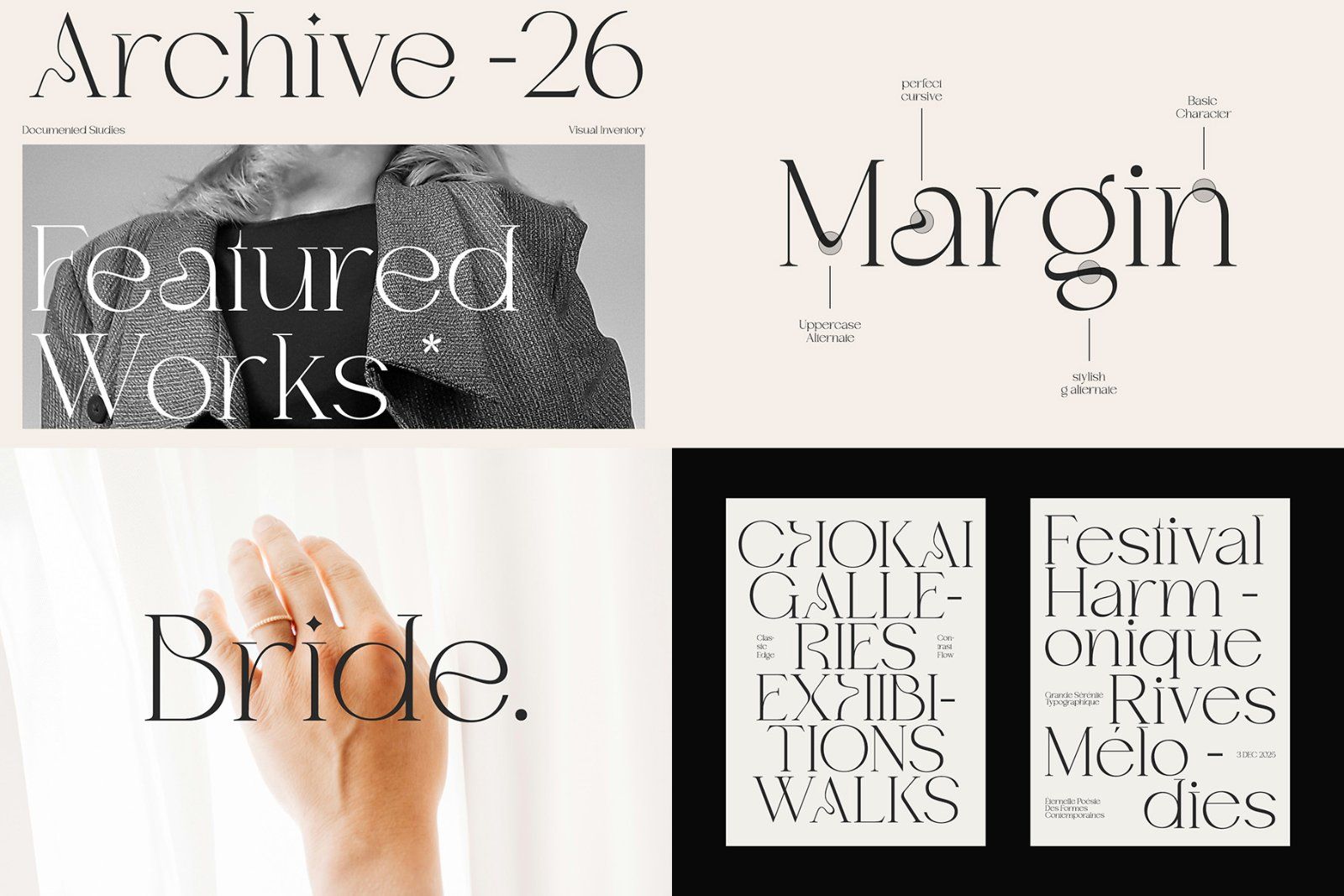 Modern Serif & Script Font Bundle — image 4