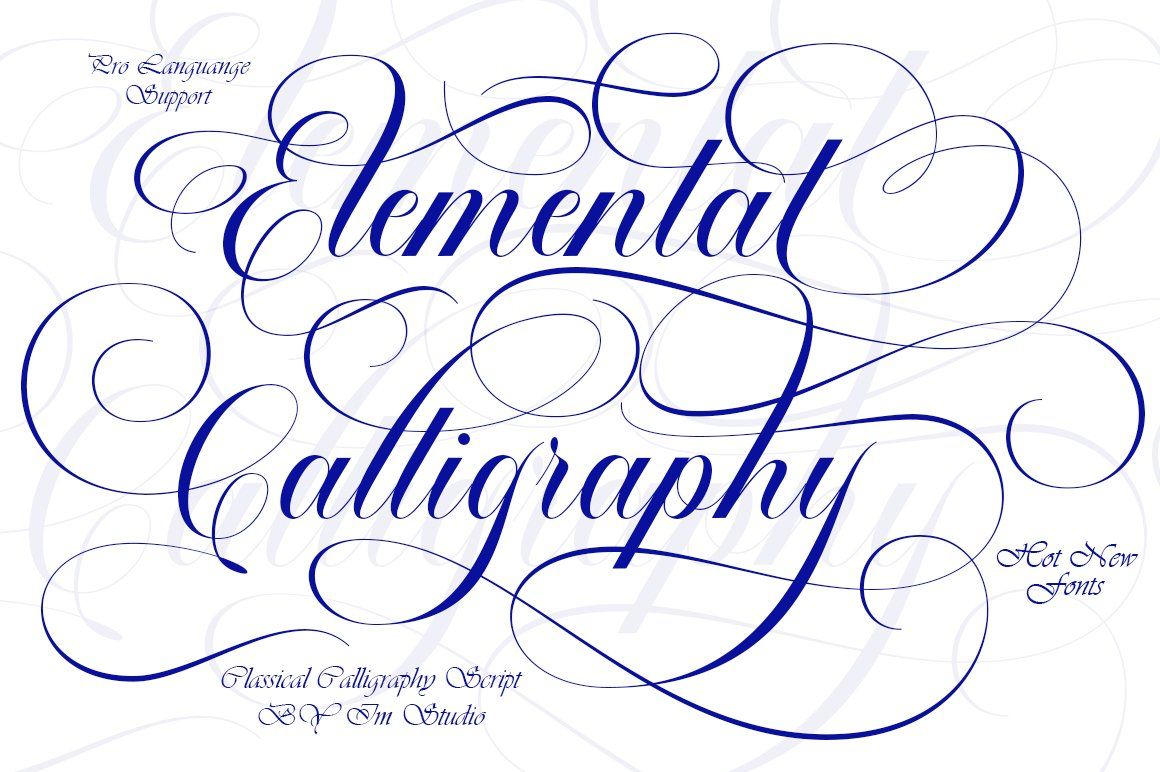 Elemental Calligraphy — image 1