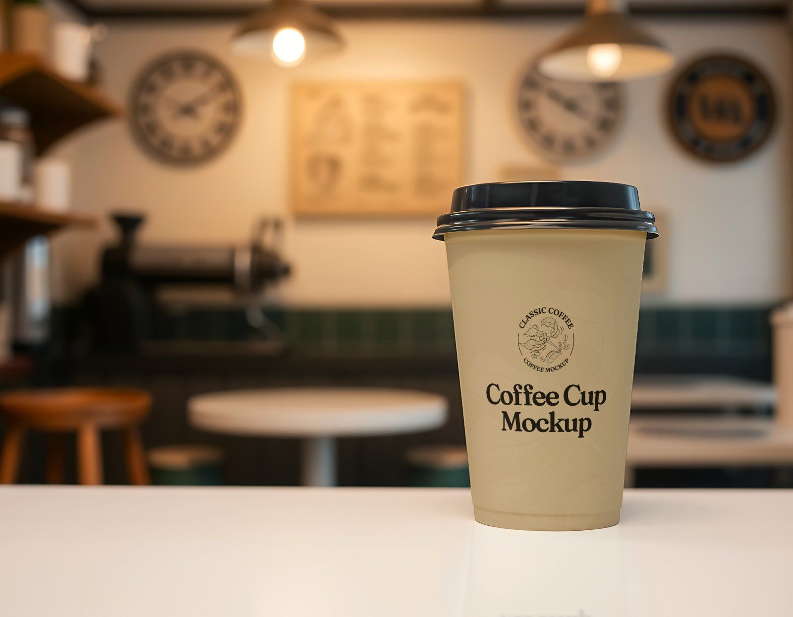 15 PSD Premium Cafe Shop Branding Mockup Template — image 6
