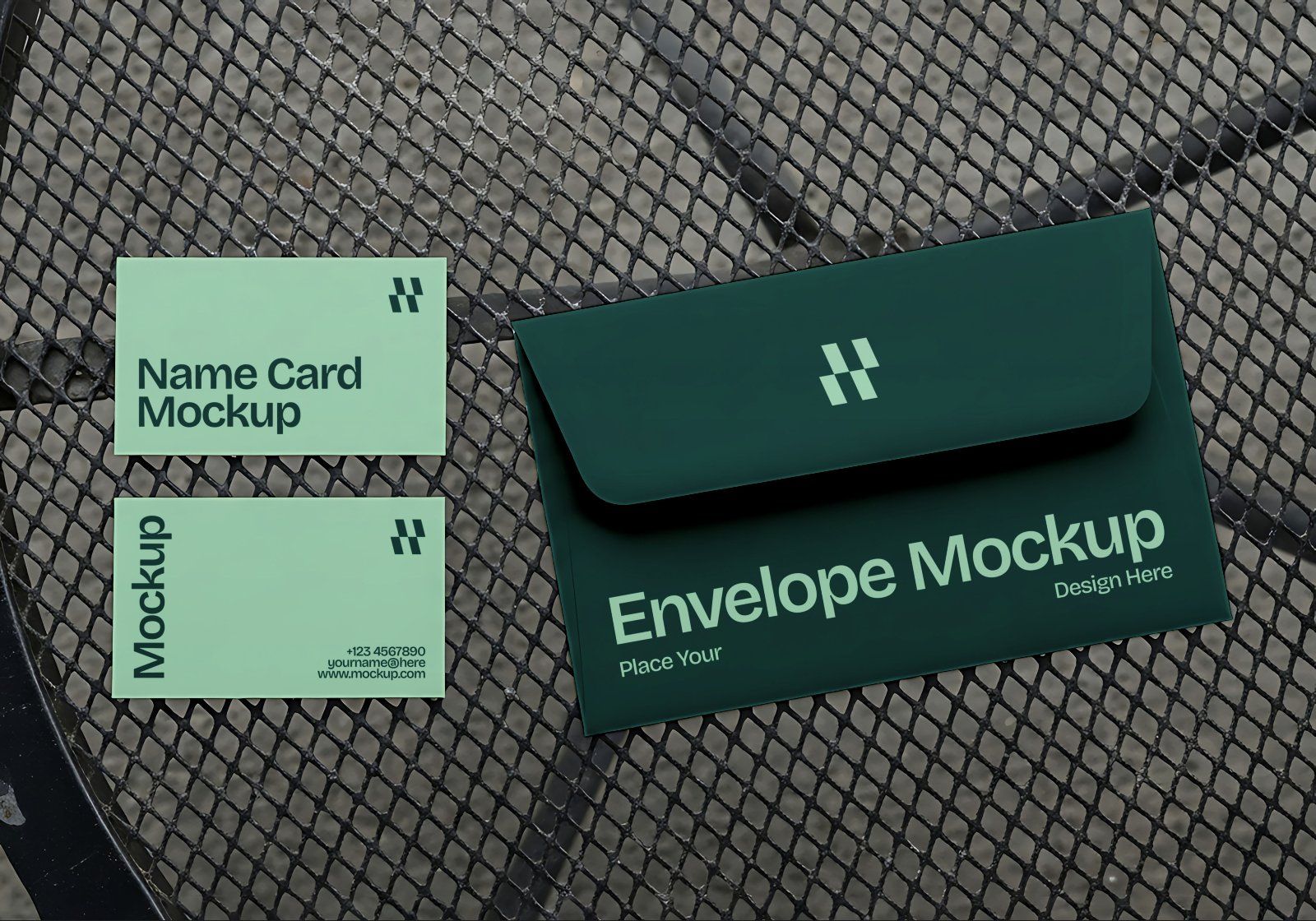 Premium Branding Green Construction Mockup — image 6