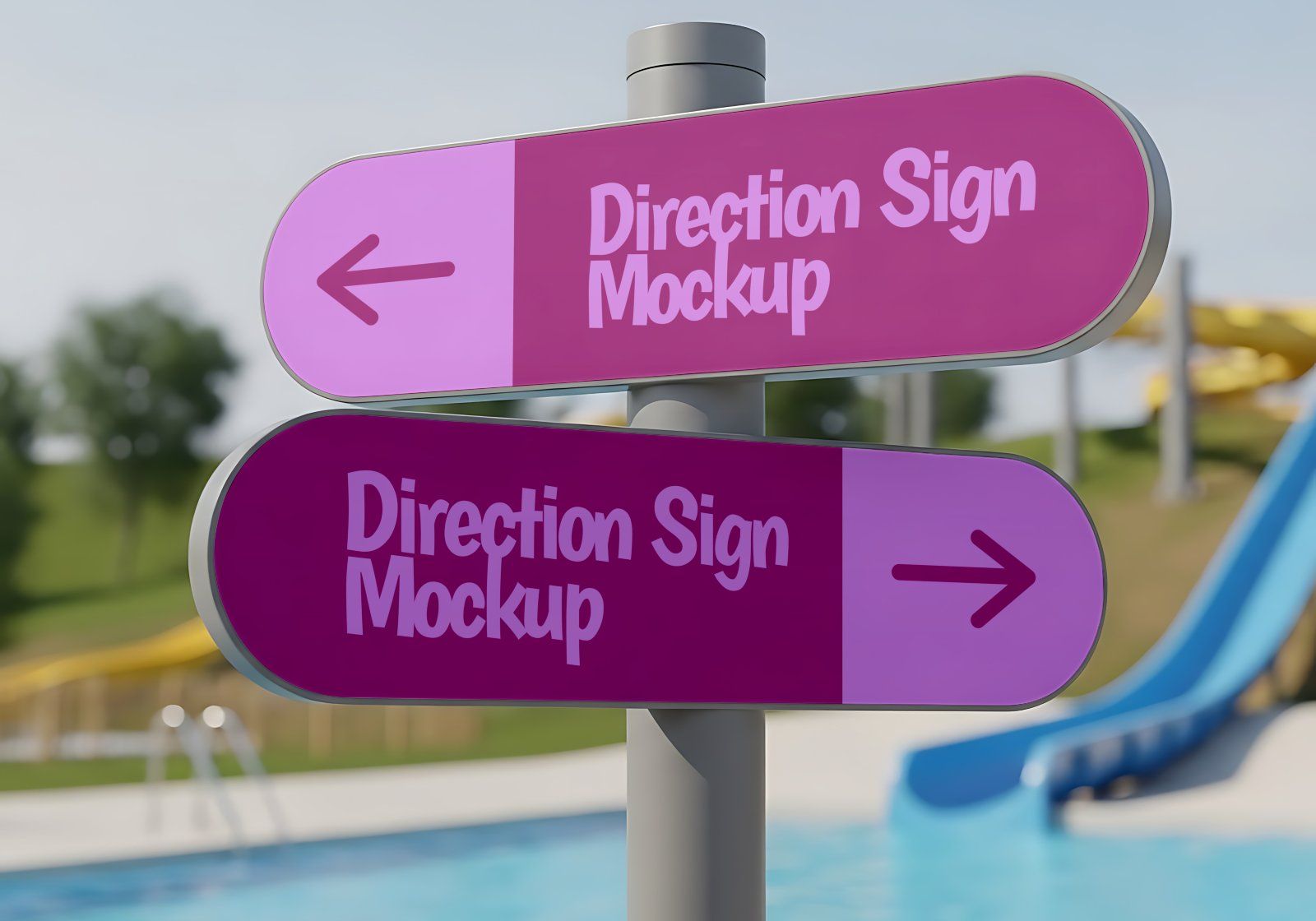 Premium Branding Swimming Pool Mockup — image 16