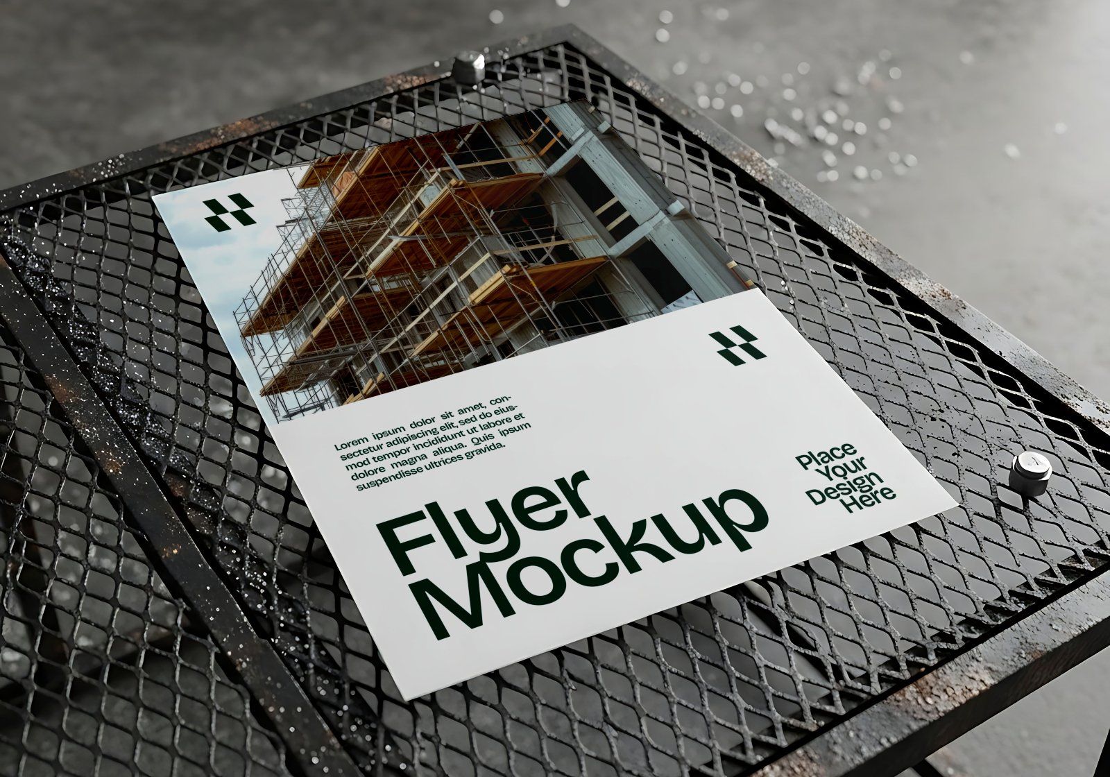 Premium Branding Green Construction Mockup — image 3