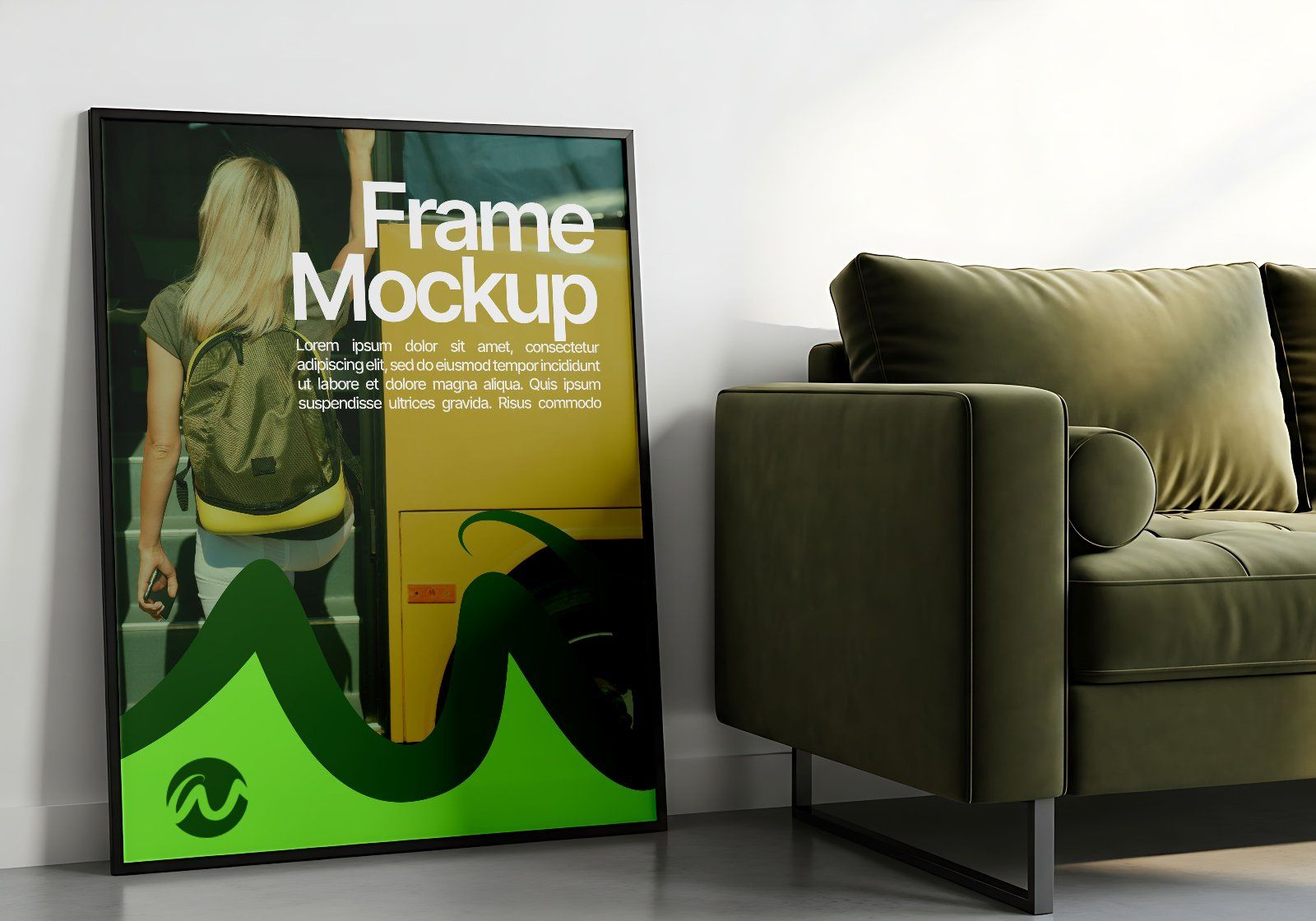 Premium Travel Bus Mockup — image 13