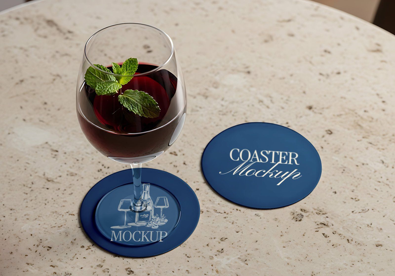Premium Branding Blue Restaurant Mockup — image 11