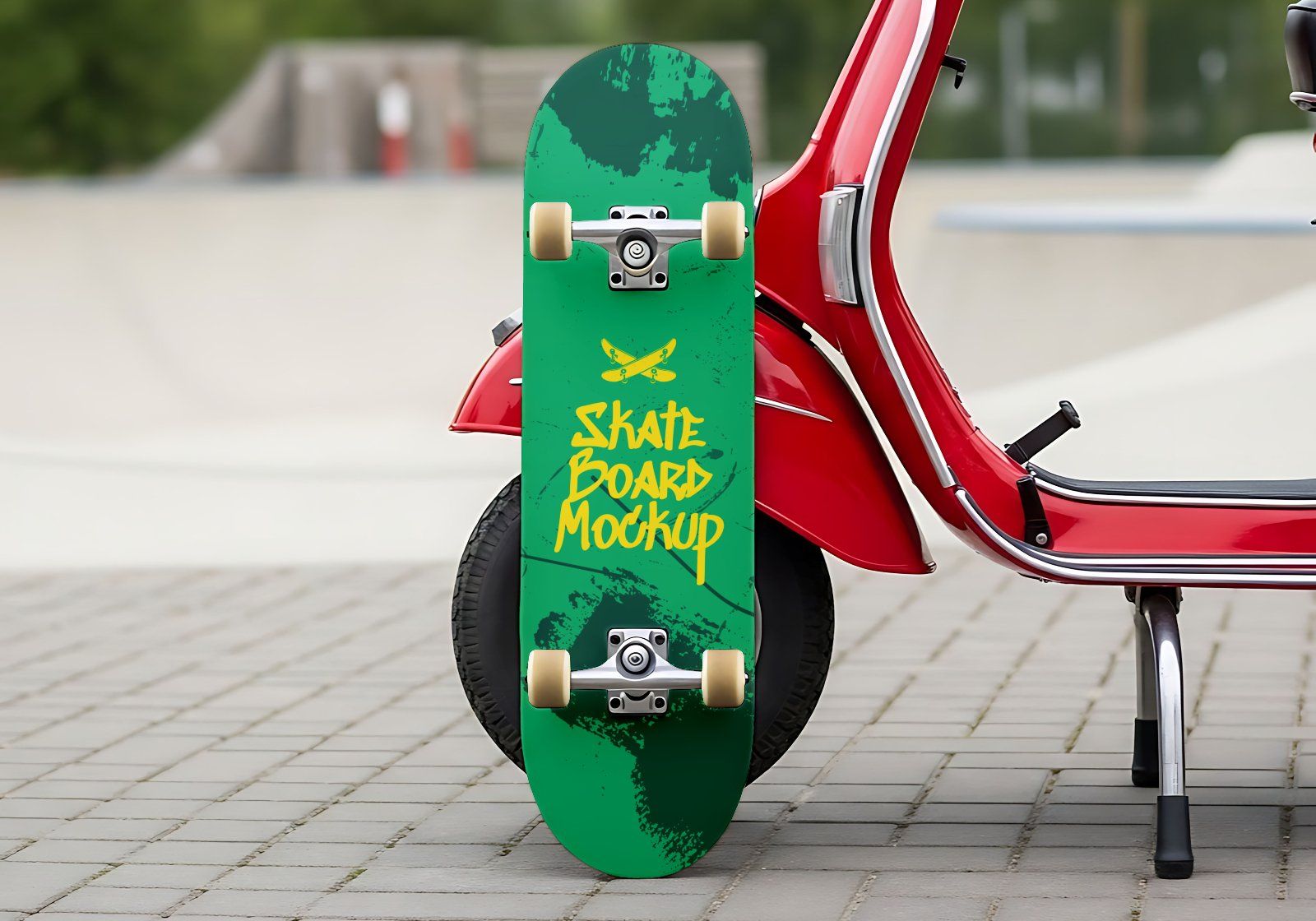 Premium Skateboard Sport Mockup — image 11