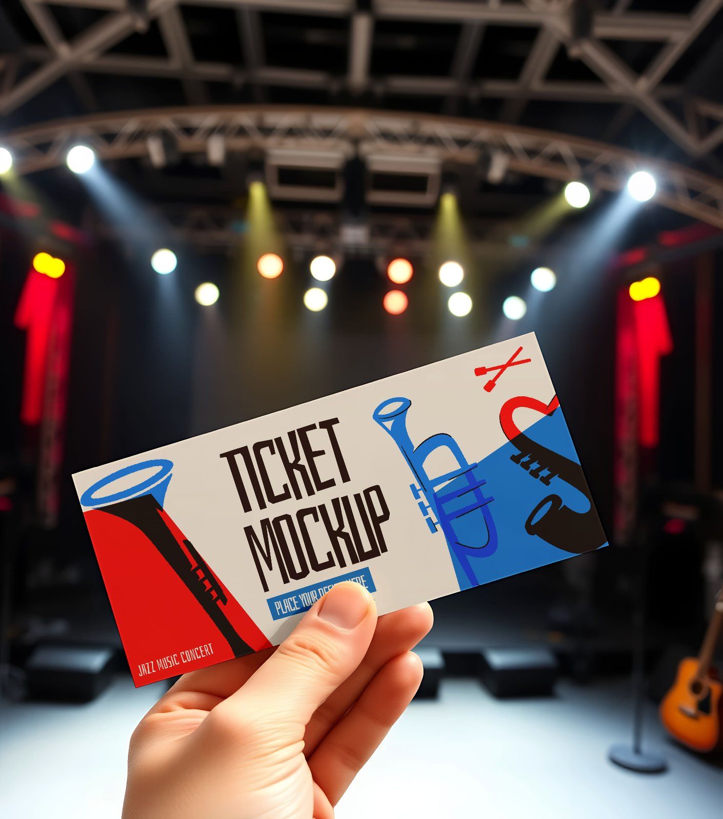 Premium Branding Music Jazz Concert Mockup — image 13