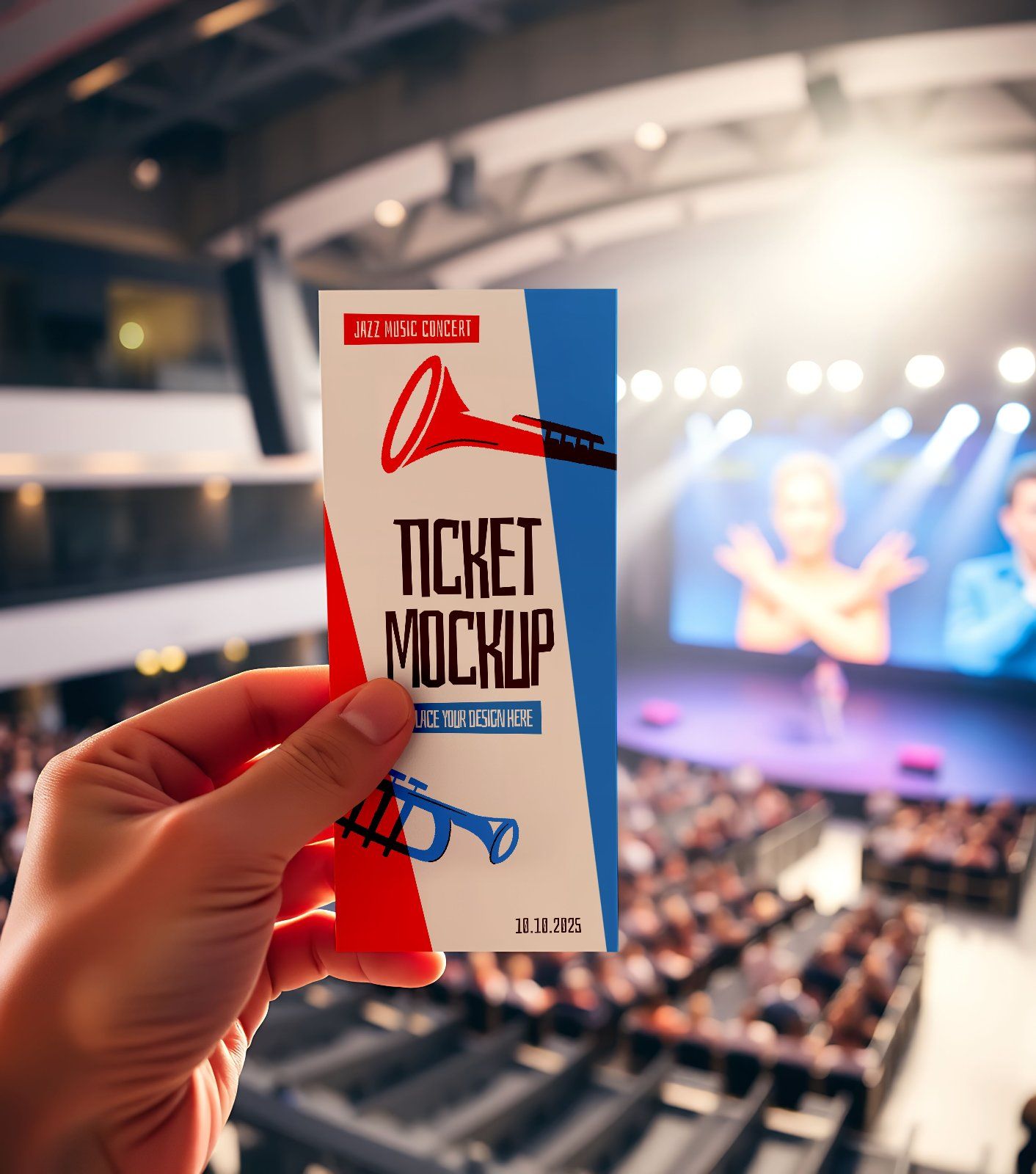 Premium Branding Music Jazz Concert Mockup — image 9