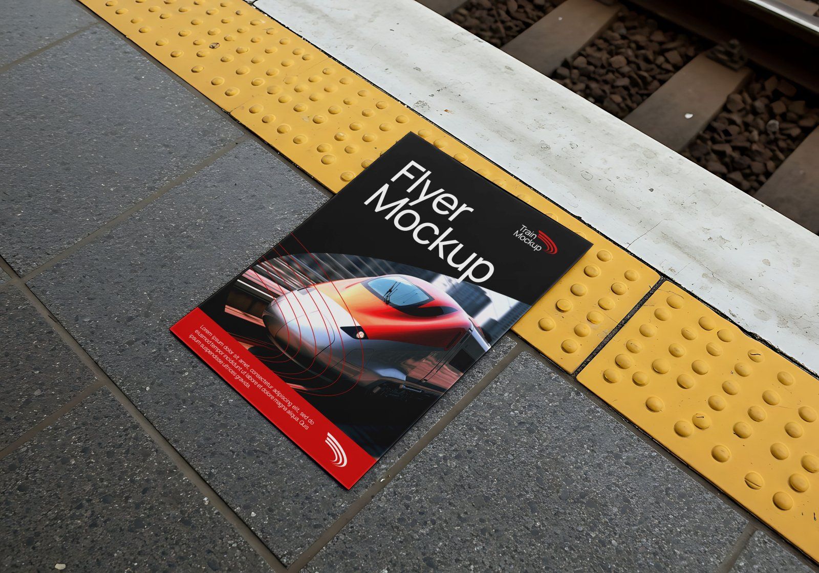 Premium Train Transportation Mockup — image 15