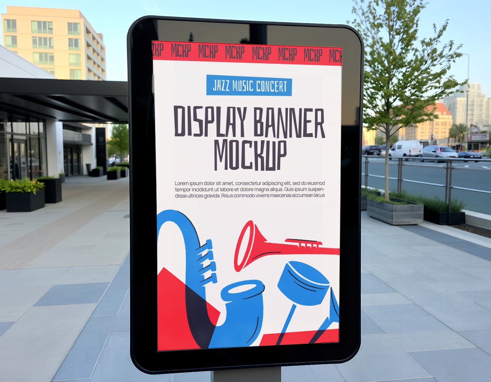 Premium Branding Music Jazz Concert Mockup — image 11