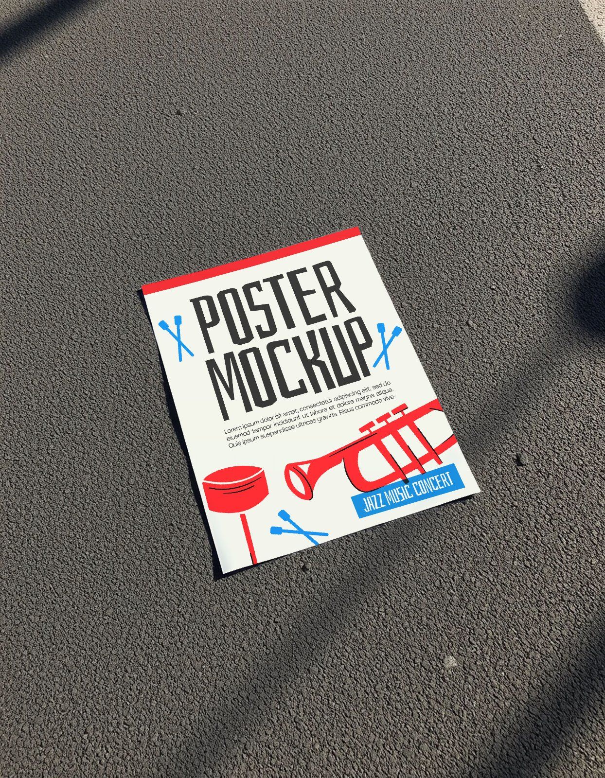 Premium Branding Music Jazz Concert Mockup — image 7