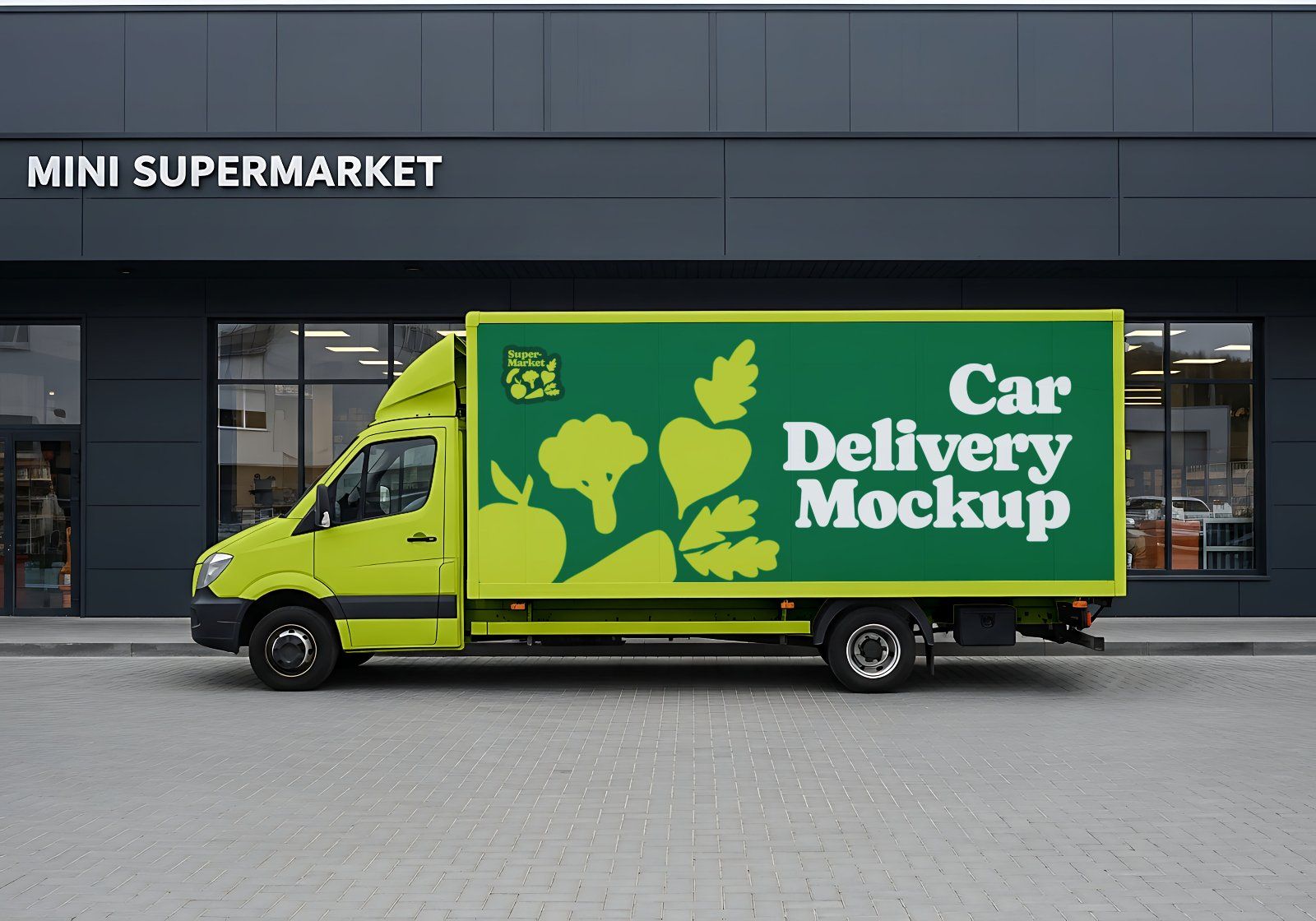 Premium Branding Supermarket Store Mockup — image 7