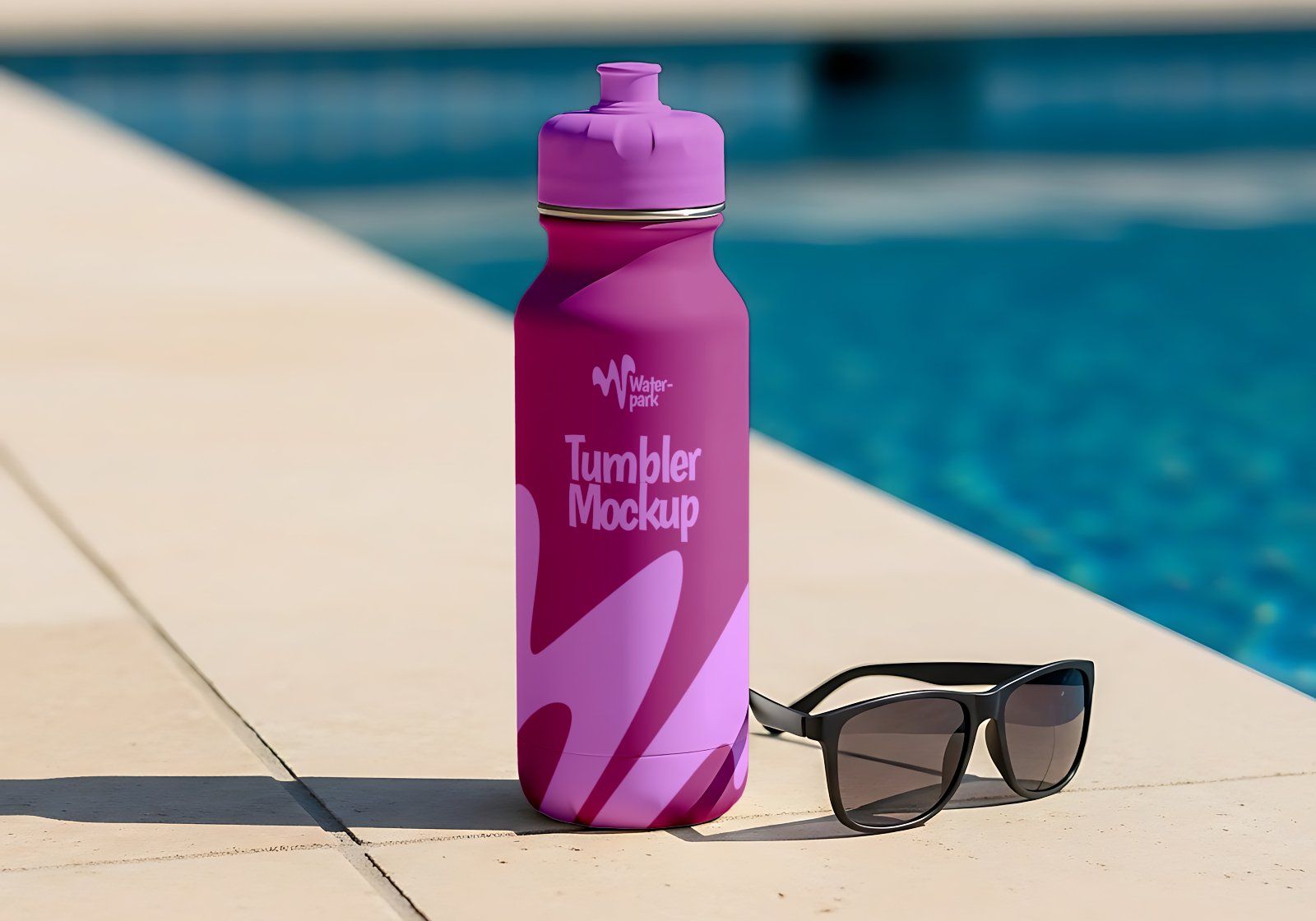 Premium Branding Swimming Pool Mockup — image 6