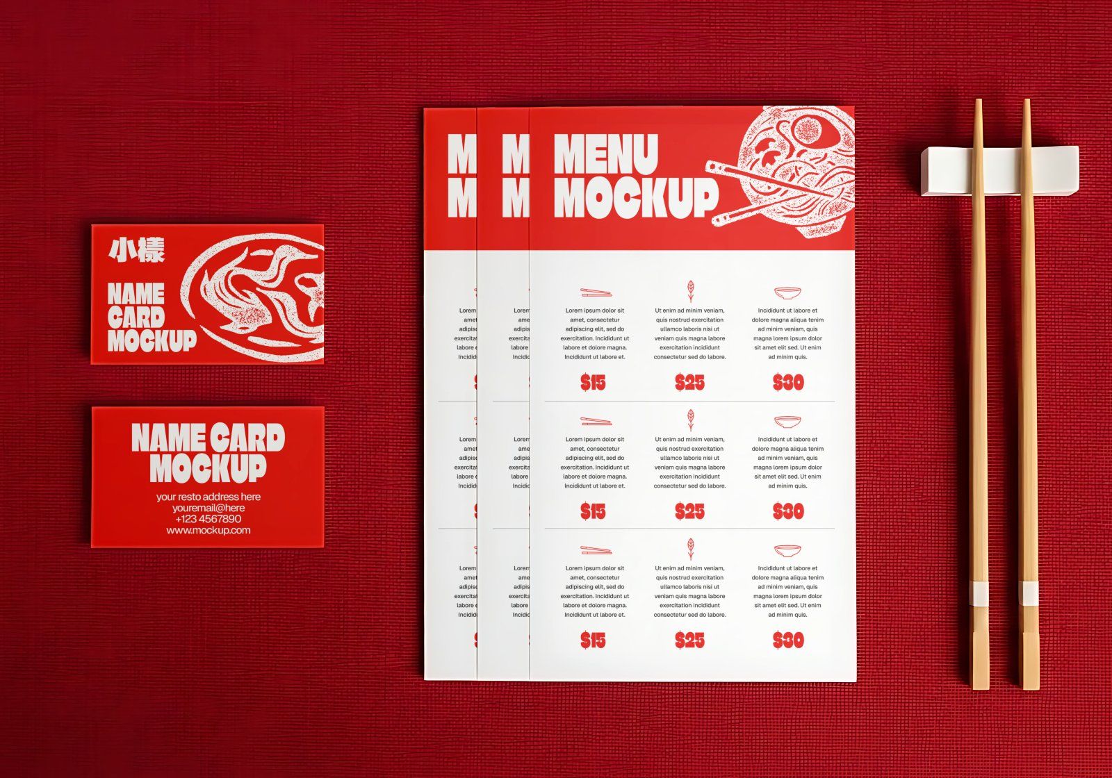 Premium China Resto Mockup — image 4