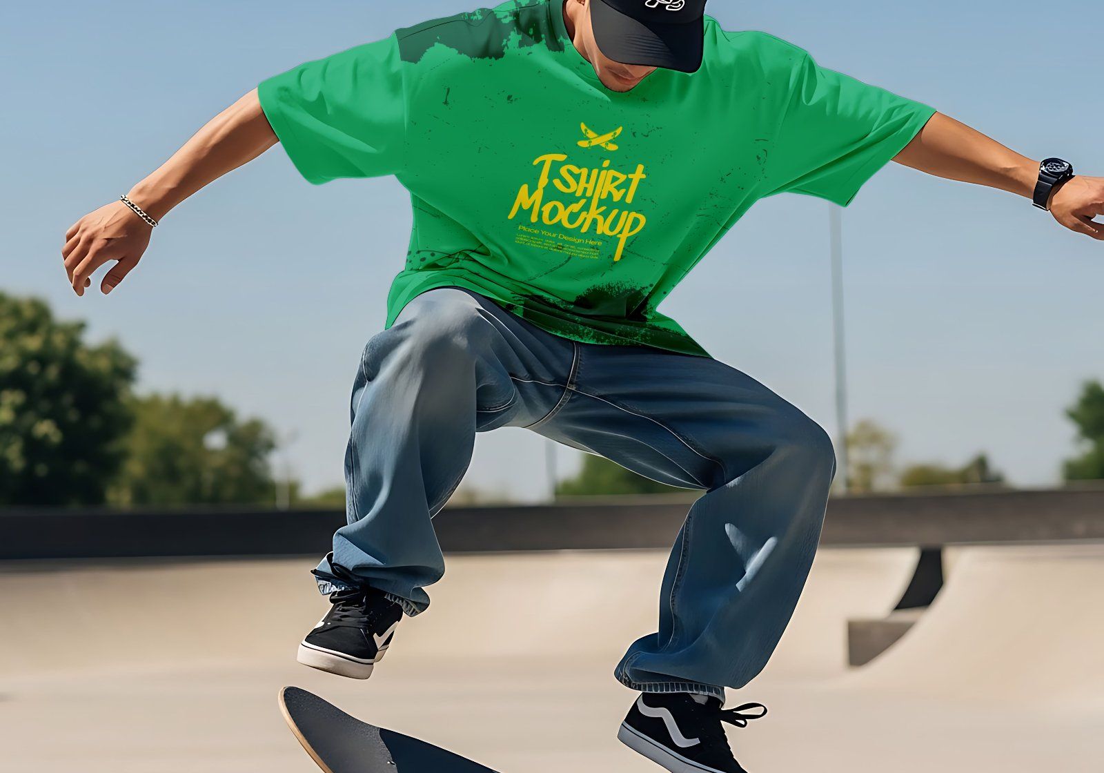 Premium Skateboard Sport Mockup — image 5