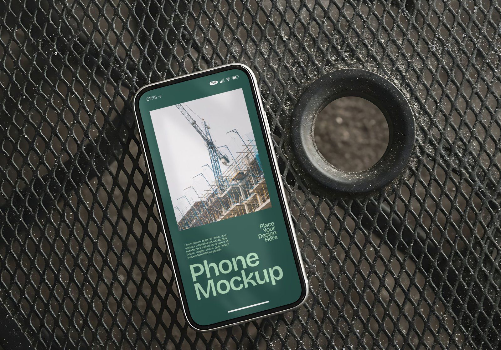 Premium Branding Green Construction Mockup — image 2