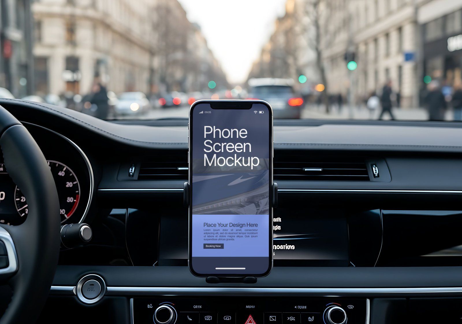 Premium Rental Car Mockup — image 7