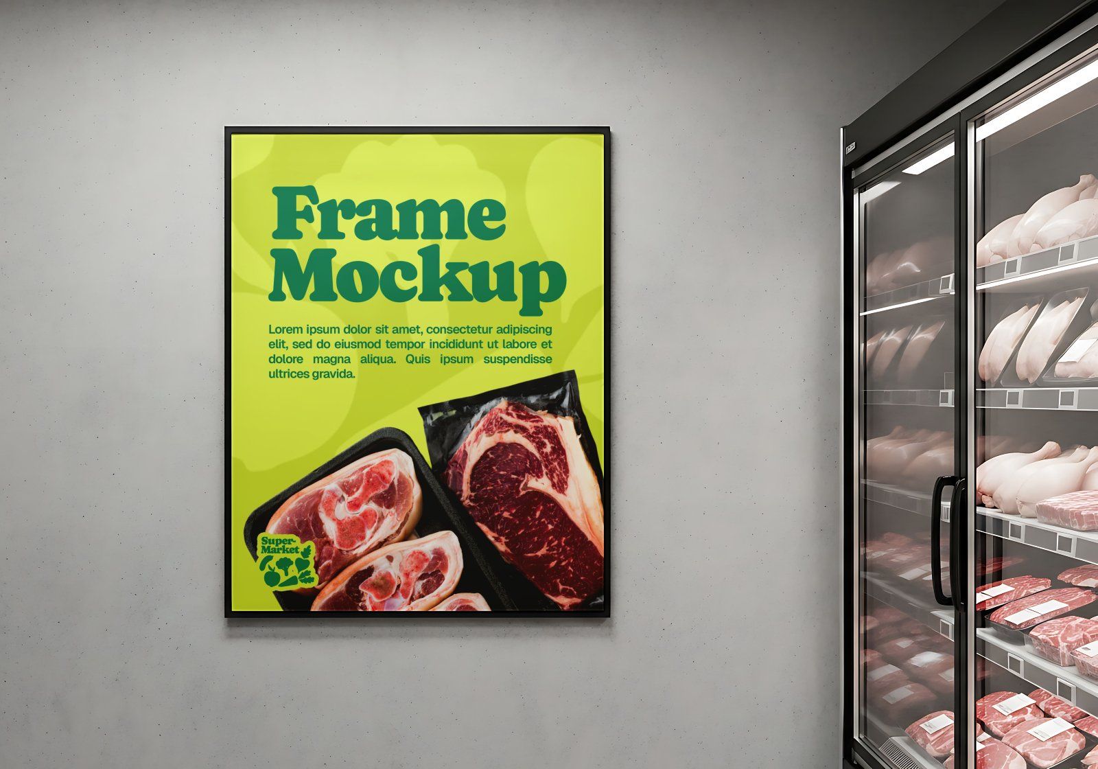 Premium Branding Supermarket Store Mockup — image 5