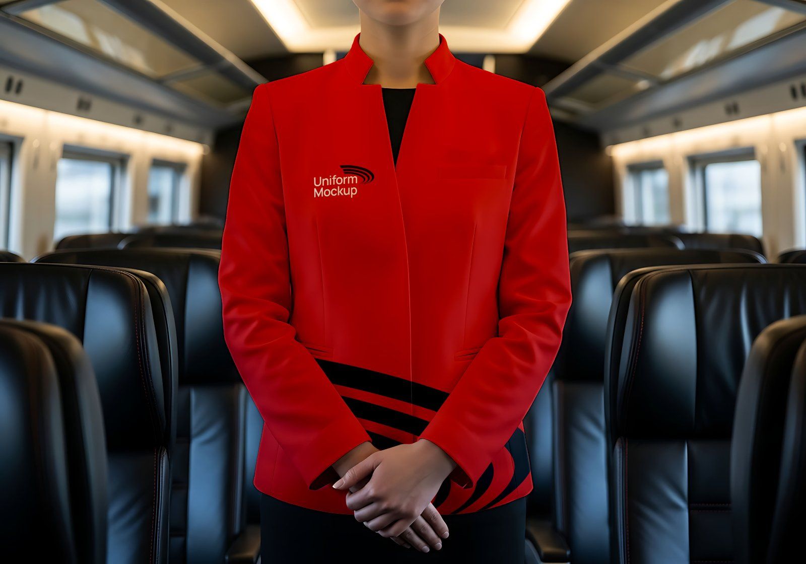 Premium Train Transportation Mockup — image 7