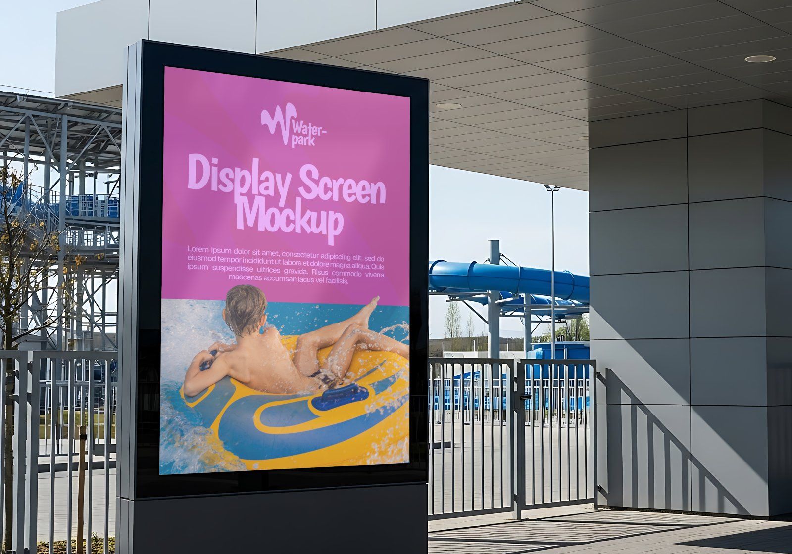 Premium Branding Swimming Pool Mockup — image 5