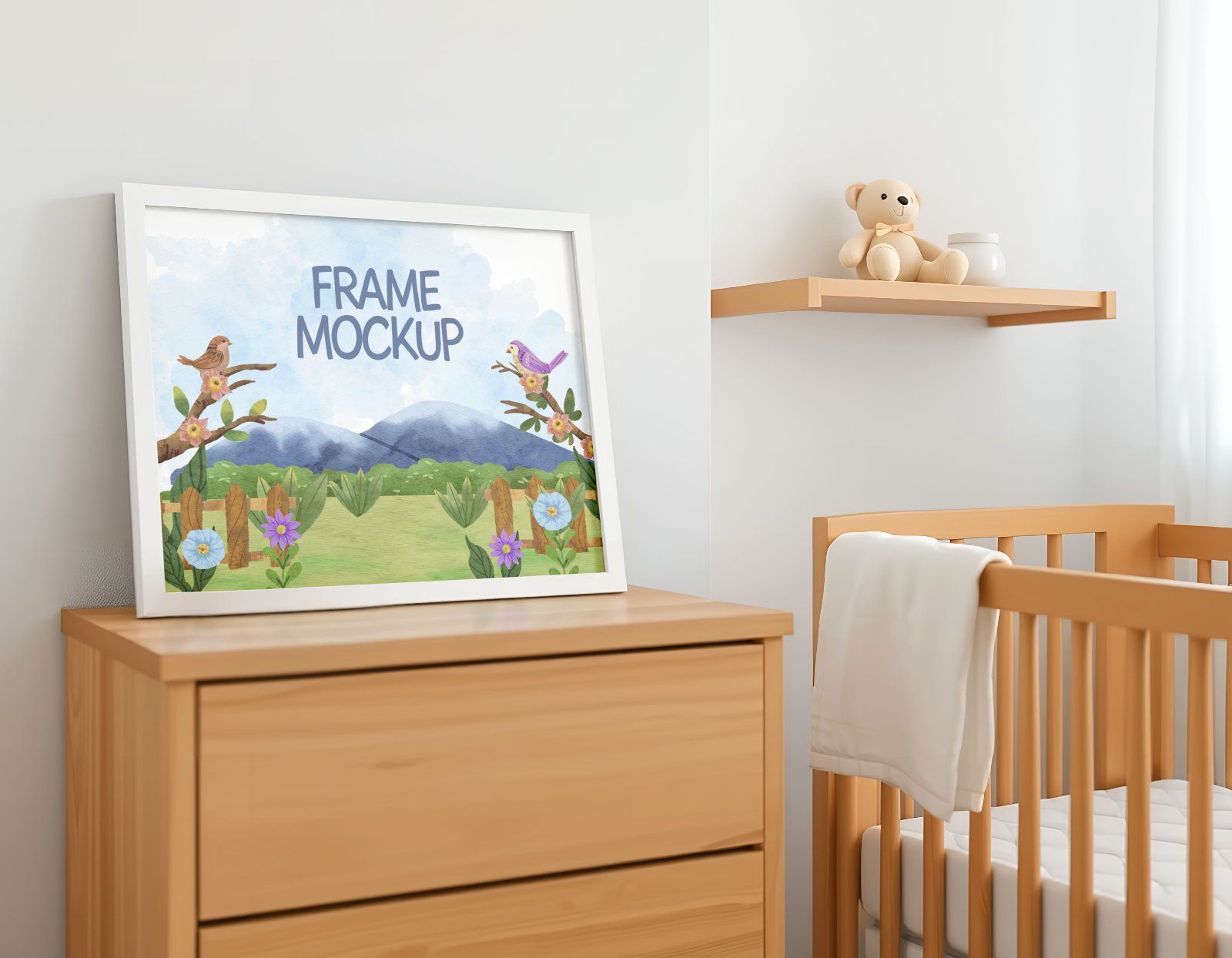 Premium Baby Frame Mockup Collection — image 5