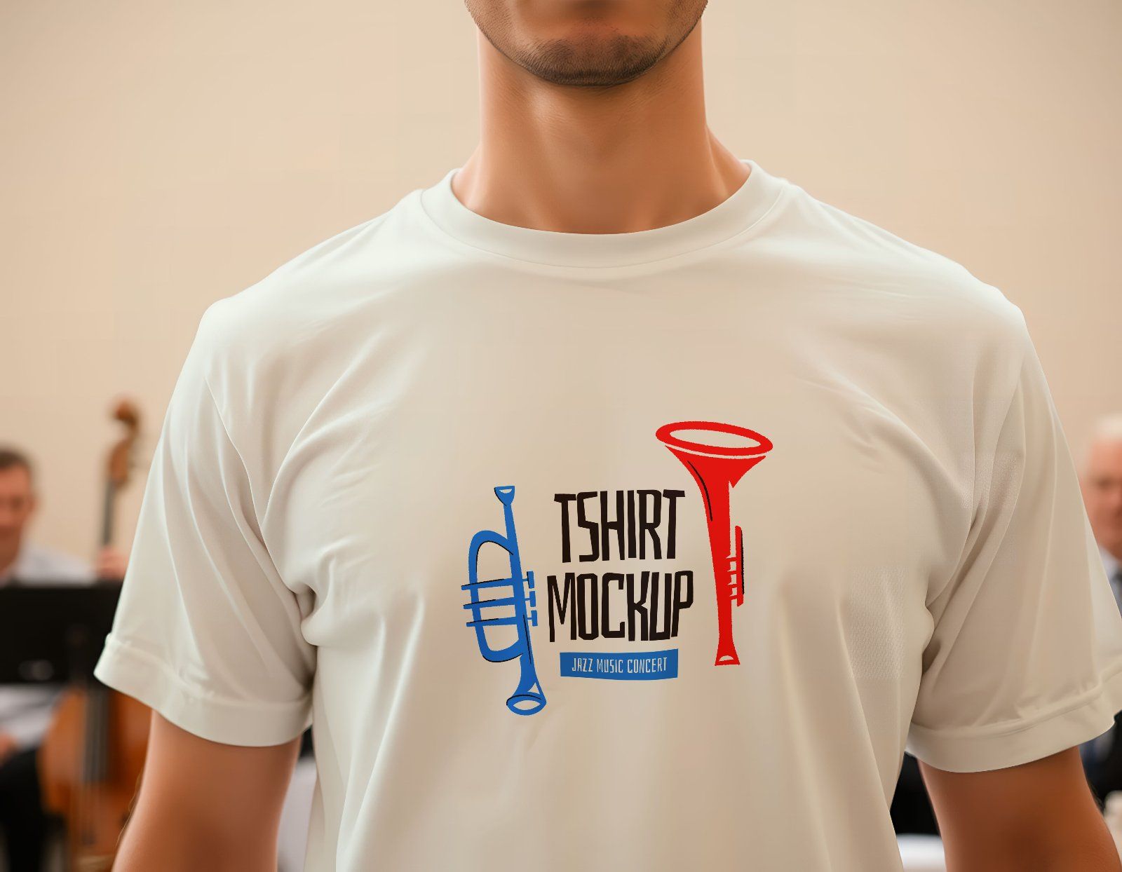 Premium Branding Music Jazz Concert Mockup — image 2