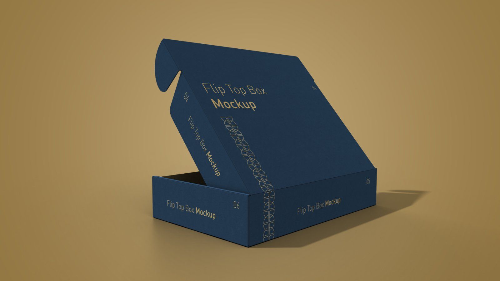 Flip Top Box Mockup – 5 PSDs Bundle — image 3