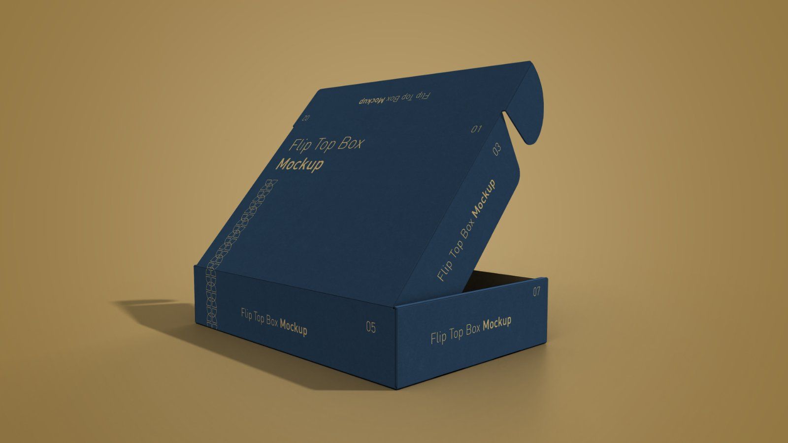 Flip Top Box Mockup – 5 PSDs Bundle — image 4