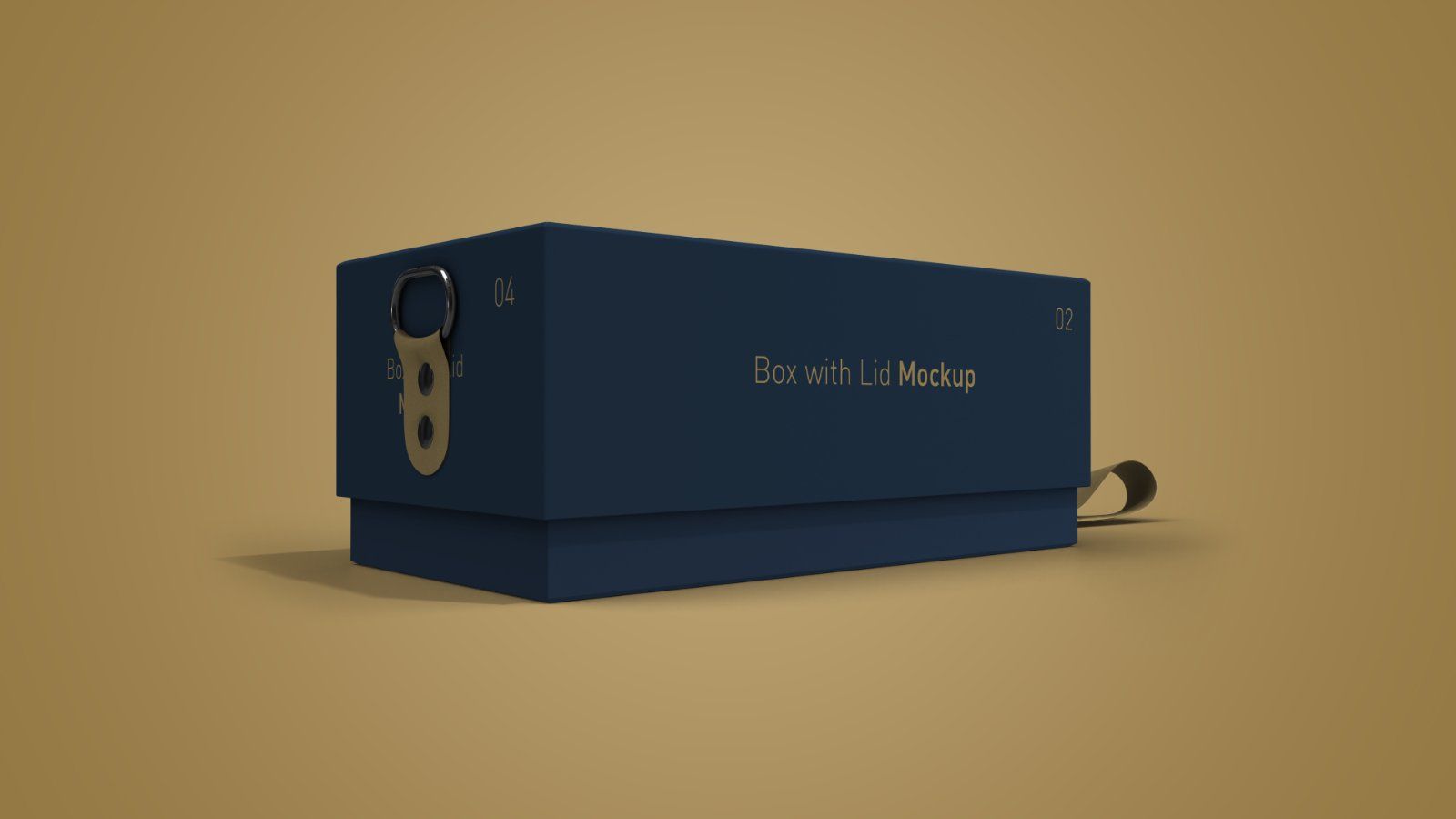 Gift Box with Lid Mockup Bundle – 8 PSD Files, Packaging Box Branding Mockup — image 6