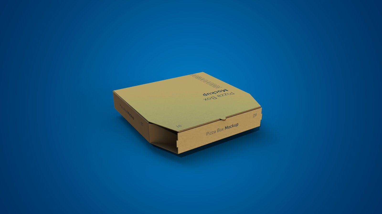 Pizza Box Mockup Bundle – 5 PSD Files, Food Packaging Mockup — image 4